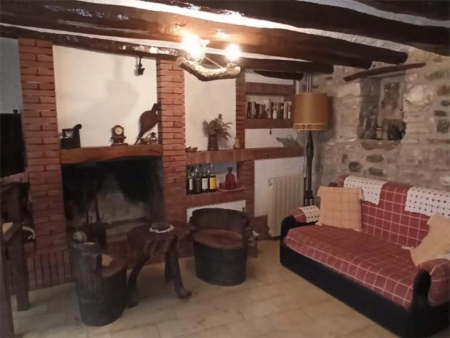 Sala de estar de Casa adosada en venta en Pira
