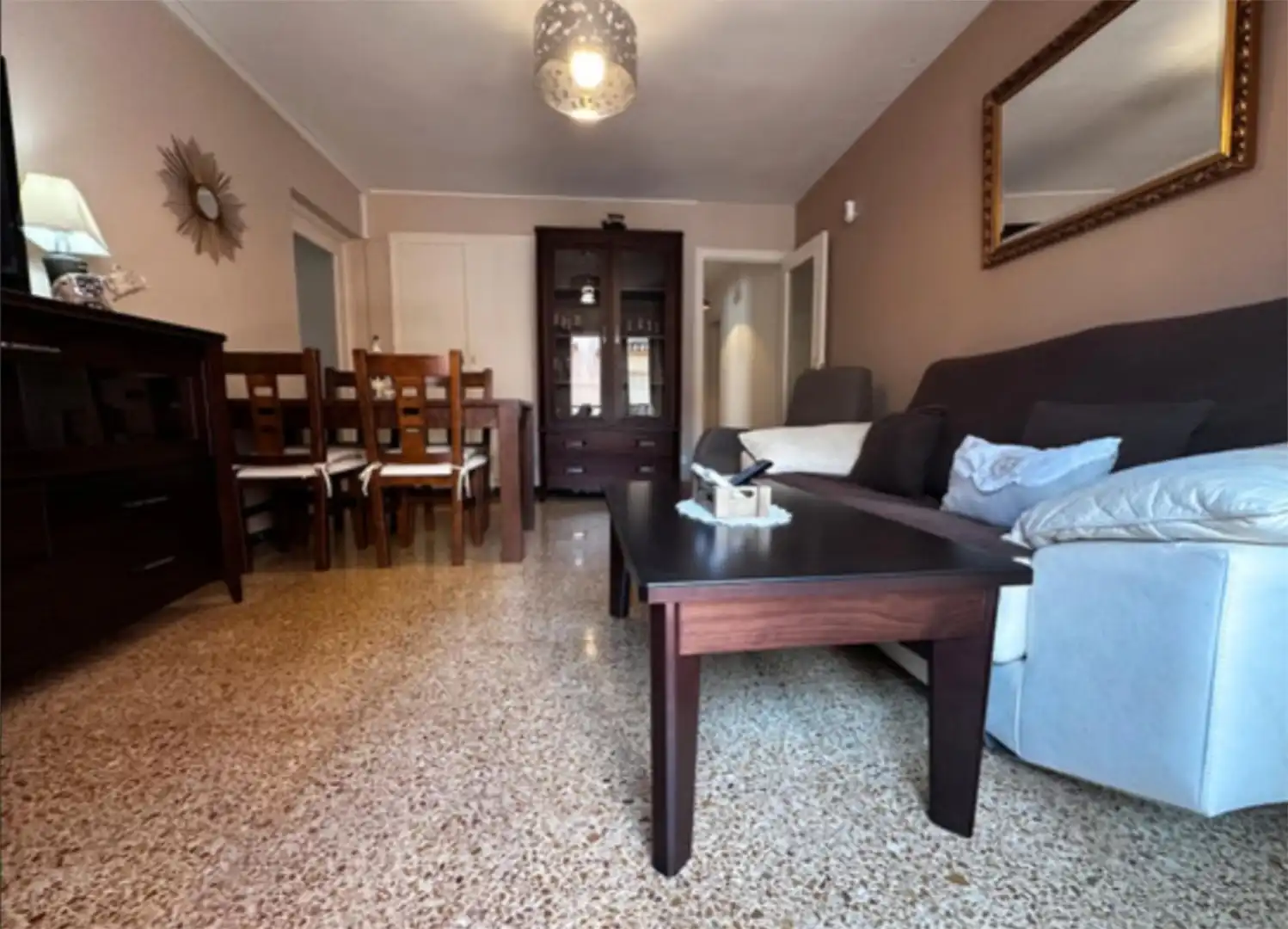 Living room of Flat for rent in Valladolid  with Air Conditioner and Furnished