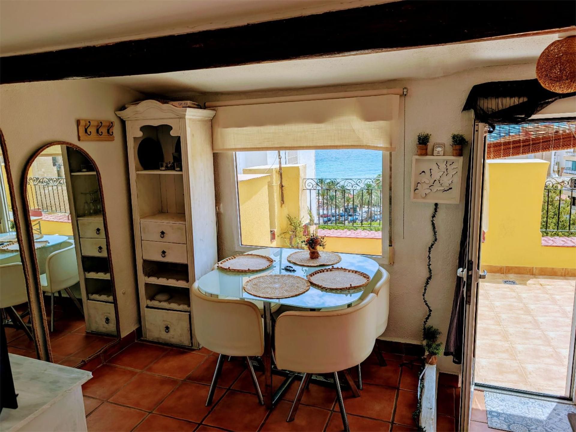 Comedor de Piso de alquiler en Alicante / Alacant con Aire acondicionado y Terraza