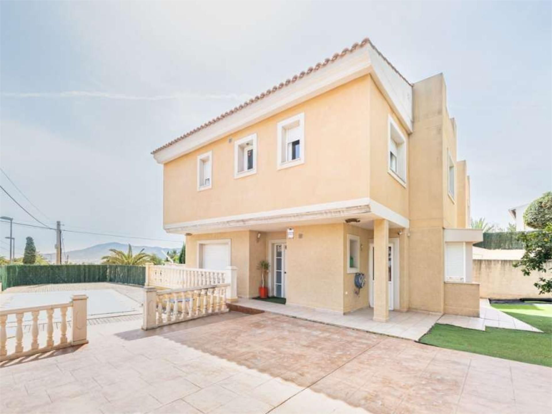 Exterior view of House or chalet for sale in La Nucia  with Air Conditioner, Heating and Private garden
