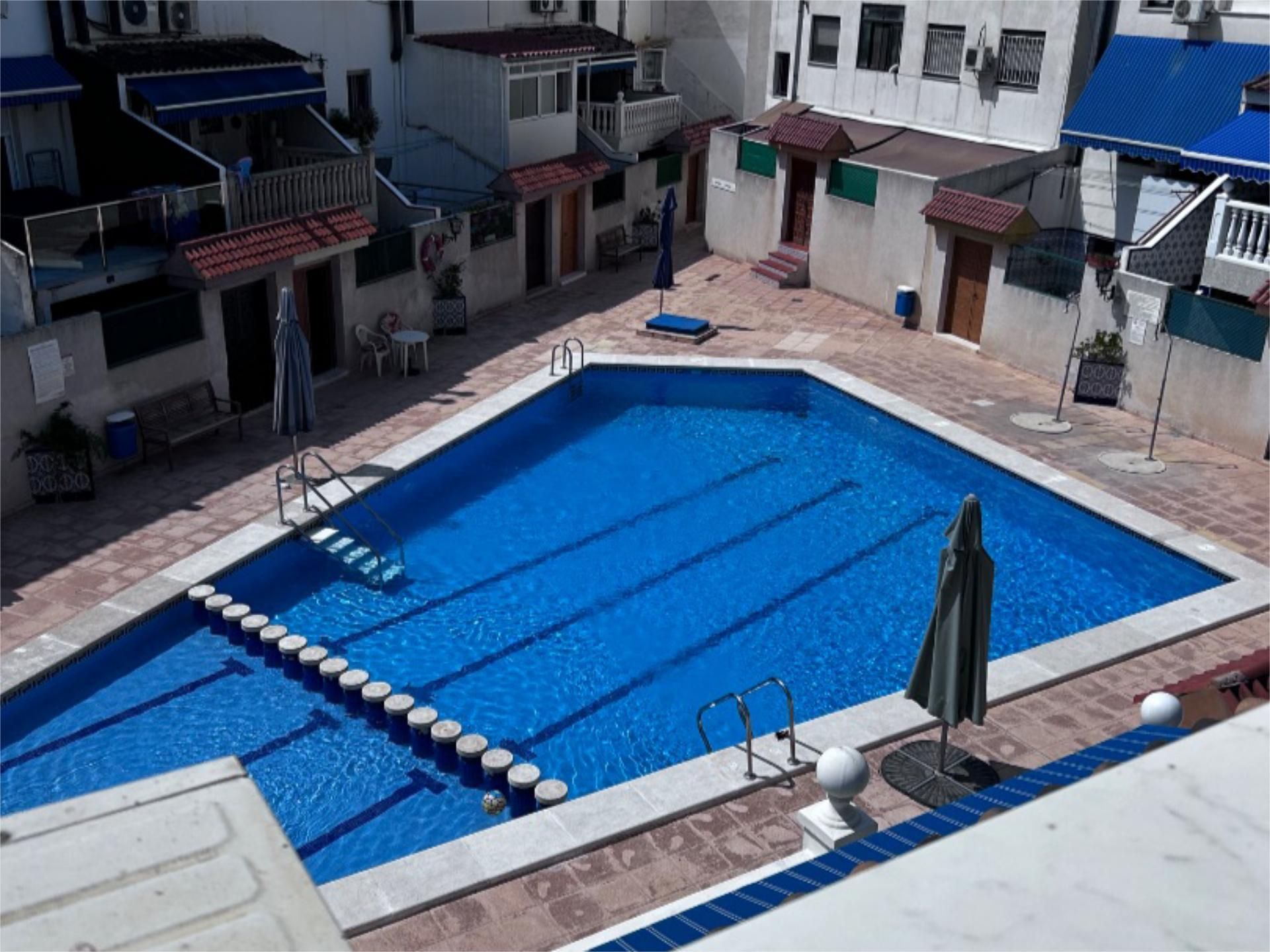 Piscina de Pis en venda en  Murcia Capital amb Aire condicionat, Jardí privat i Parquet