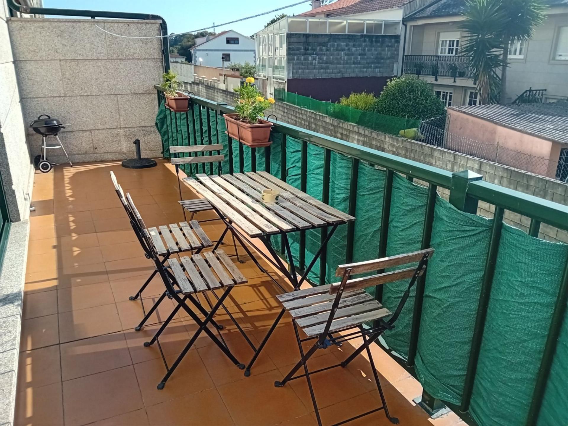 Terrace of Apartment to rent in A Illa de Arousa   with Heating, Terrace and Furnished