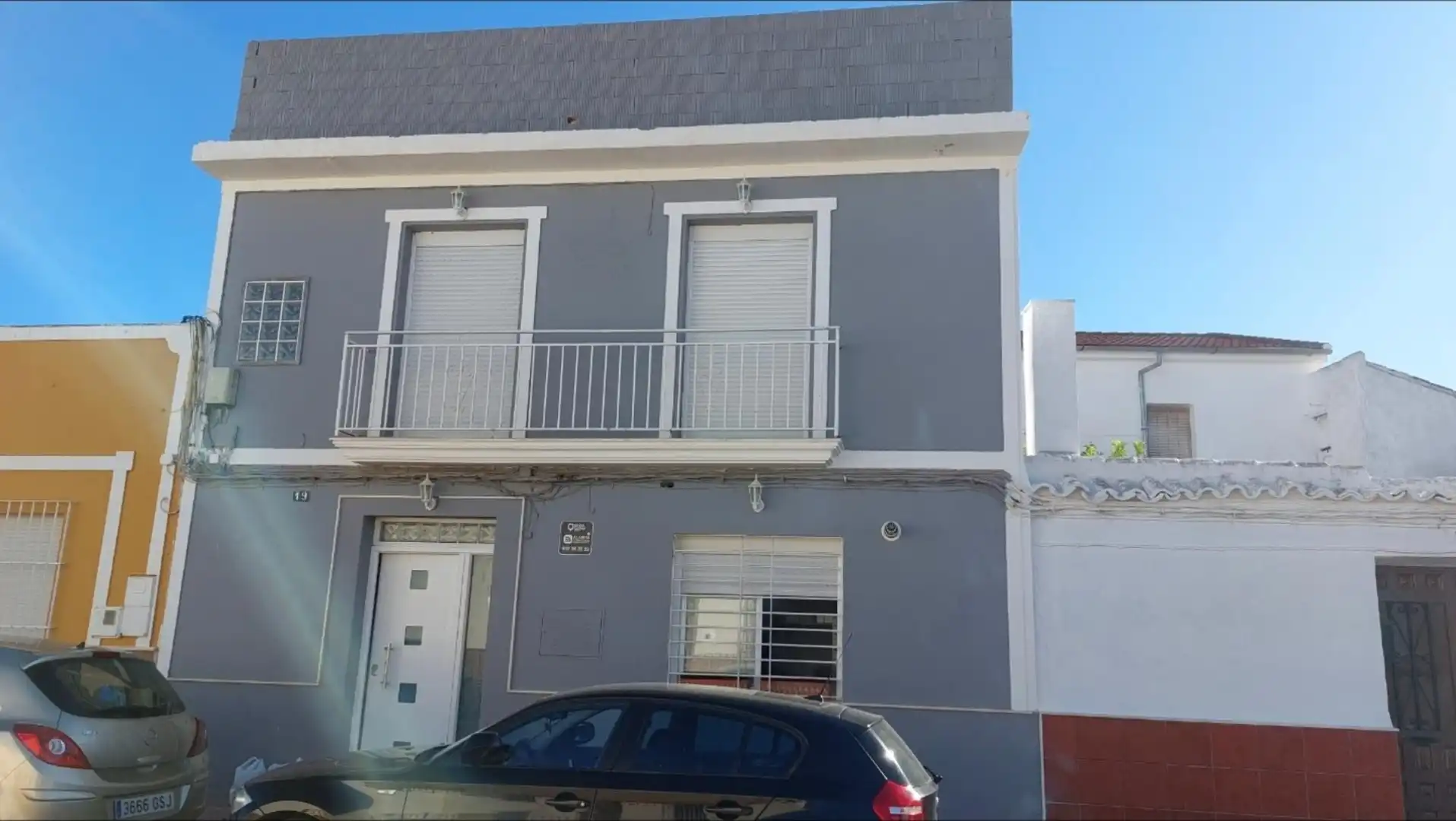 Vista exterior de Casa adosada en venta en Humilladero con Aire acondicionado, Terraza y Balcón