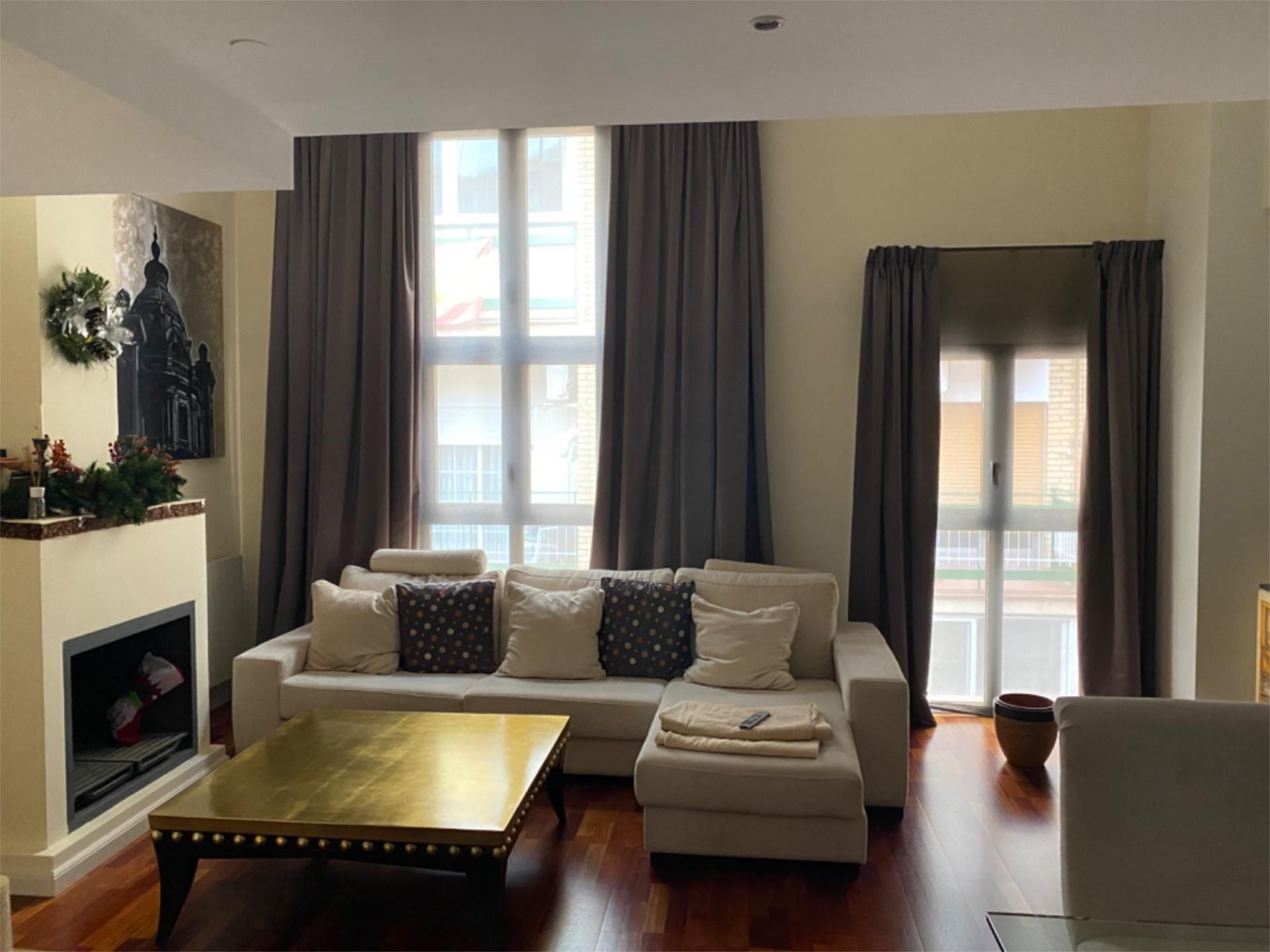 Living room of Flat to rent in  Albacete Capital  with Air Conditioner and Terrace
