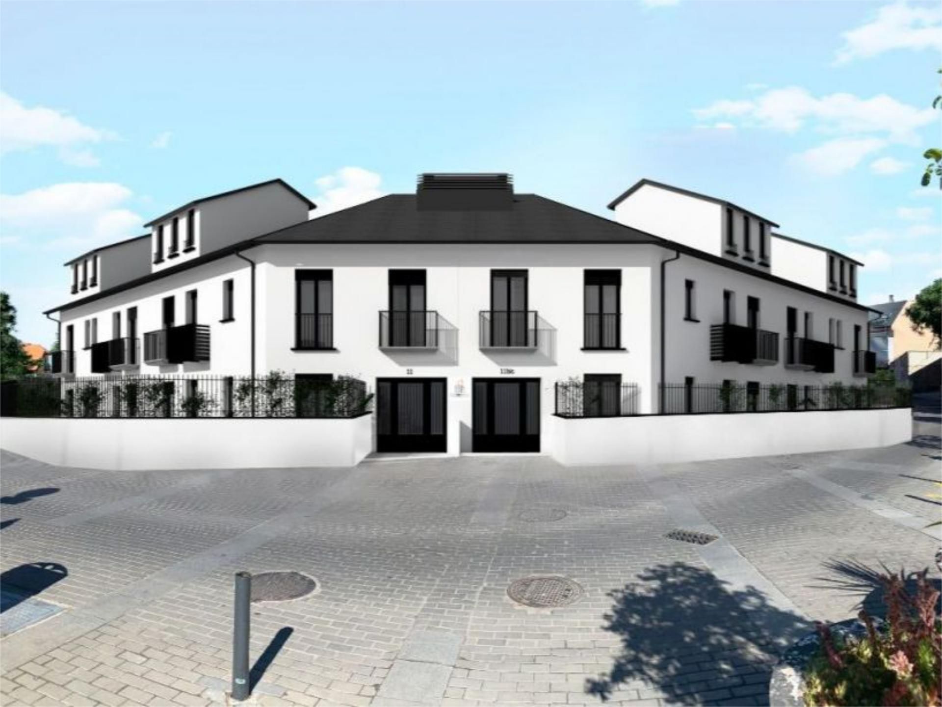 Vista exterior de Ático en venta en Collado Villalba con Aire acondicionado, Piscina y Balcón