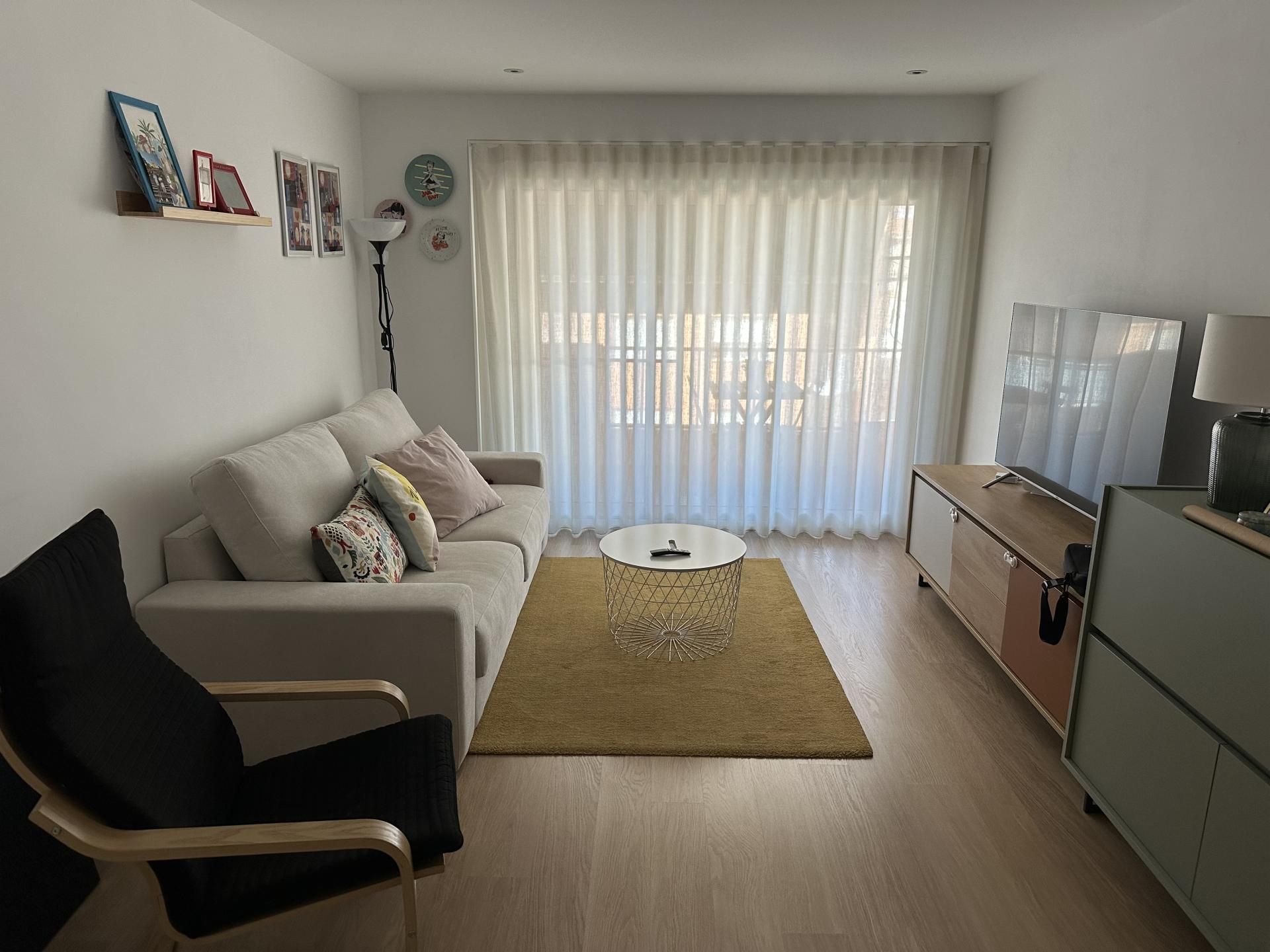 Living room of Flat to rent in  Murcia Capital  with Air Conditioner, Heating and Parquet flooring