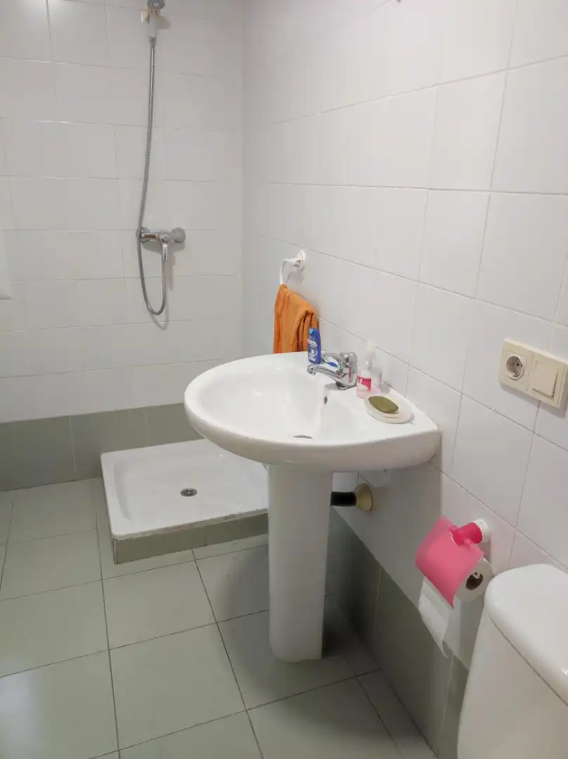Flat for rent in Avenida de los Escritores, 33, Centro Bathroom of Flat for rent in Ponferrada with Heating, Furnished and Washing machine