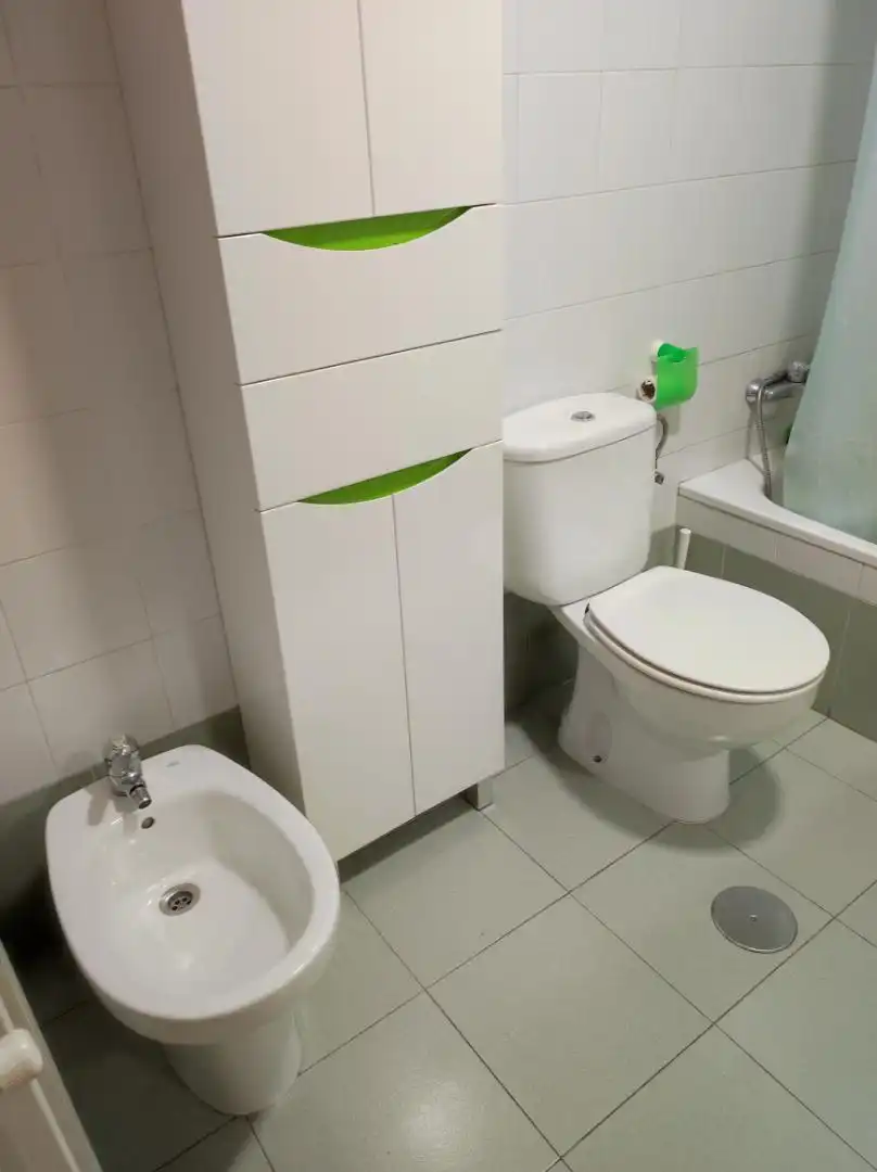 Flat for rent in Avenida de los Escritores, 33, Centro Bathroom of Flat for rent in Ponferrada with Heating, Furnished and Washing machine