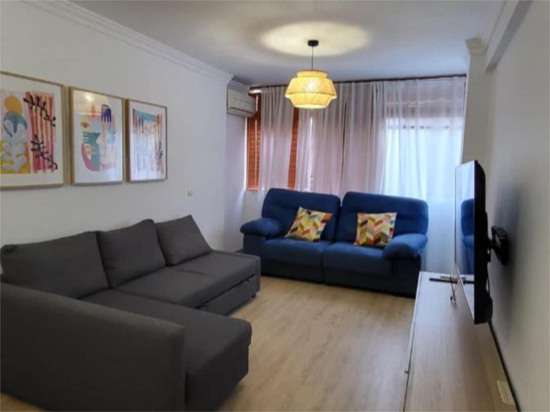 Living room of Flat to rent in Málaga Capital  with Air Conditioner
