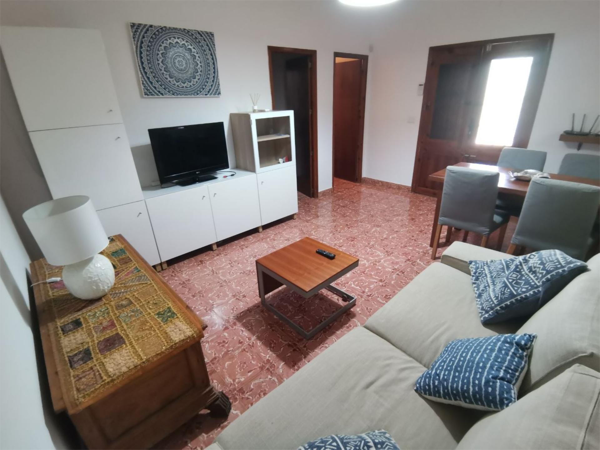 Sala d'estar de Casa o xalet de lloguer en Santa Eulària des Riu amb Aire condicionat i Terrassa
