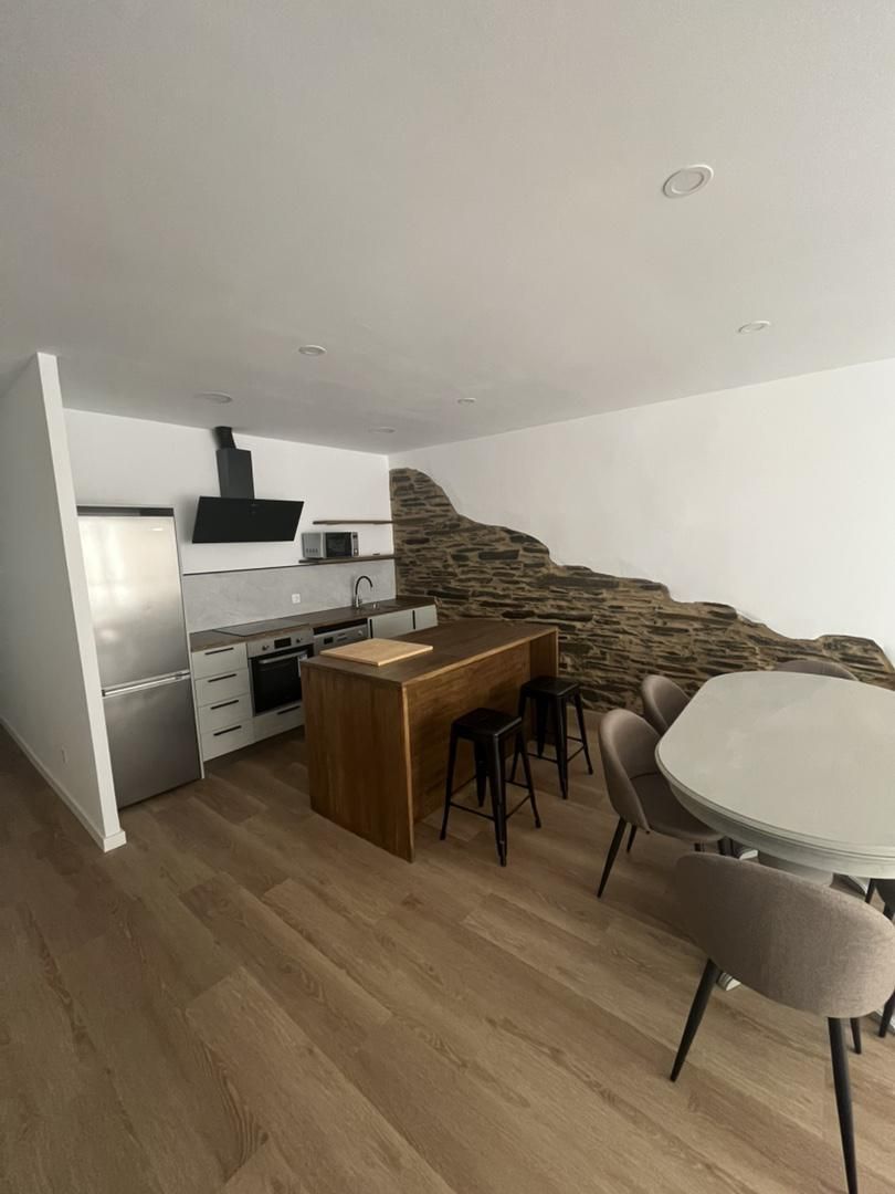 Kitchen of Flat to rent in Lugo Capital  with Heating, Parquet flooring and Furnished