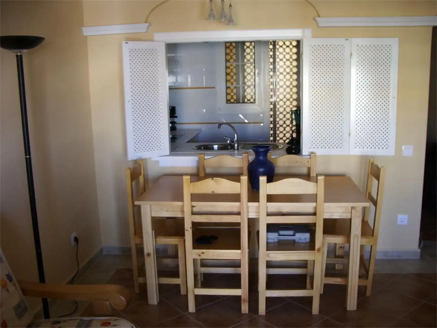 Esszimmer von Wohnung zum Verkauf in Ayamonte mit Privatgarten, Terrasse und Schwimmbad