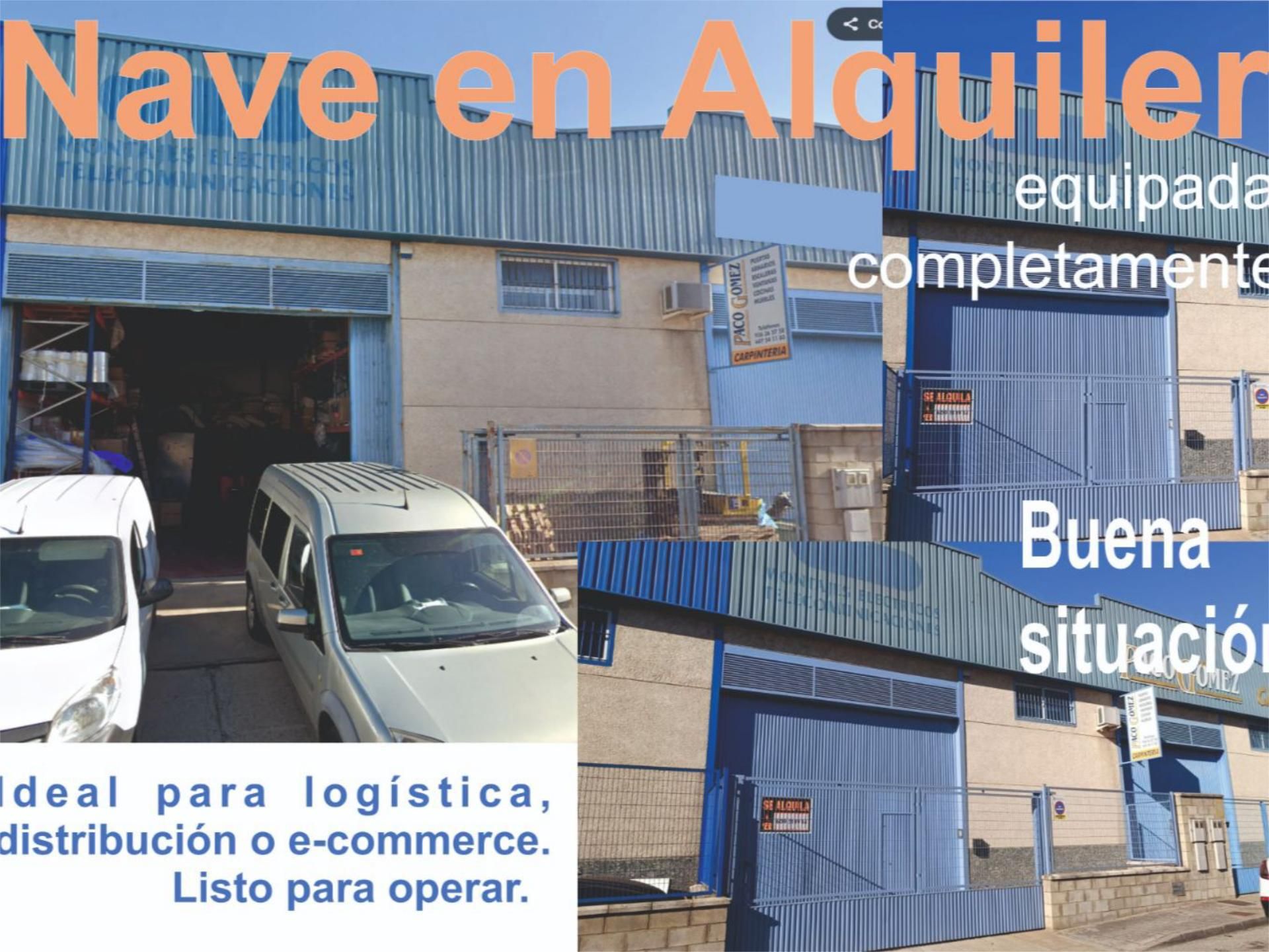 Nau industrial de lloguer en Sanlúcar de Barrameda amb Aire condicionat i Moblat