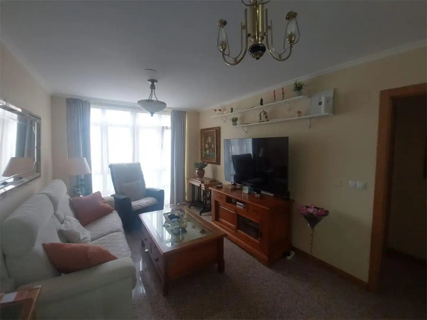 Wohnzimmer von Wohnung zum Verkauf in O Vicedo  mit Heizung, Privatgarten und Abstellraum