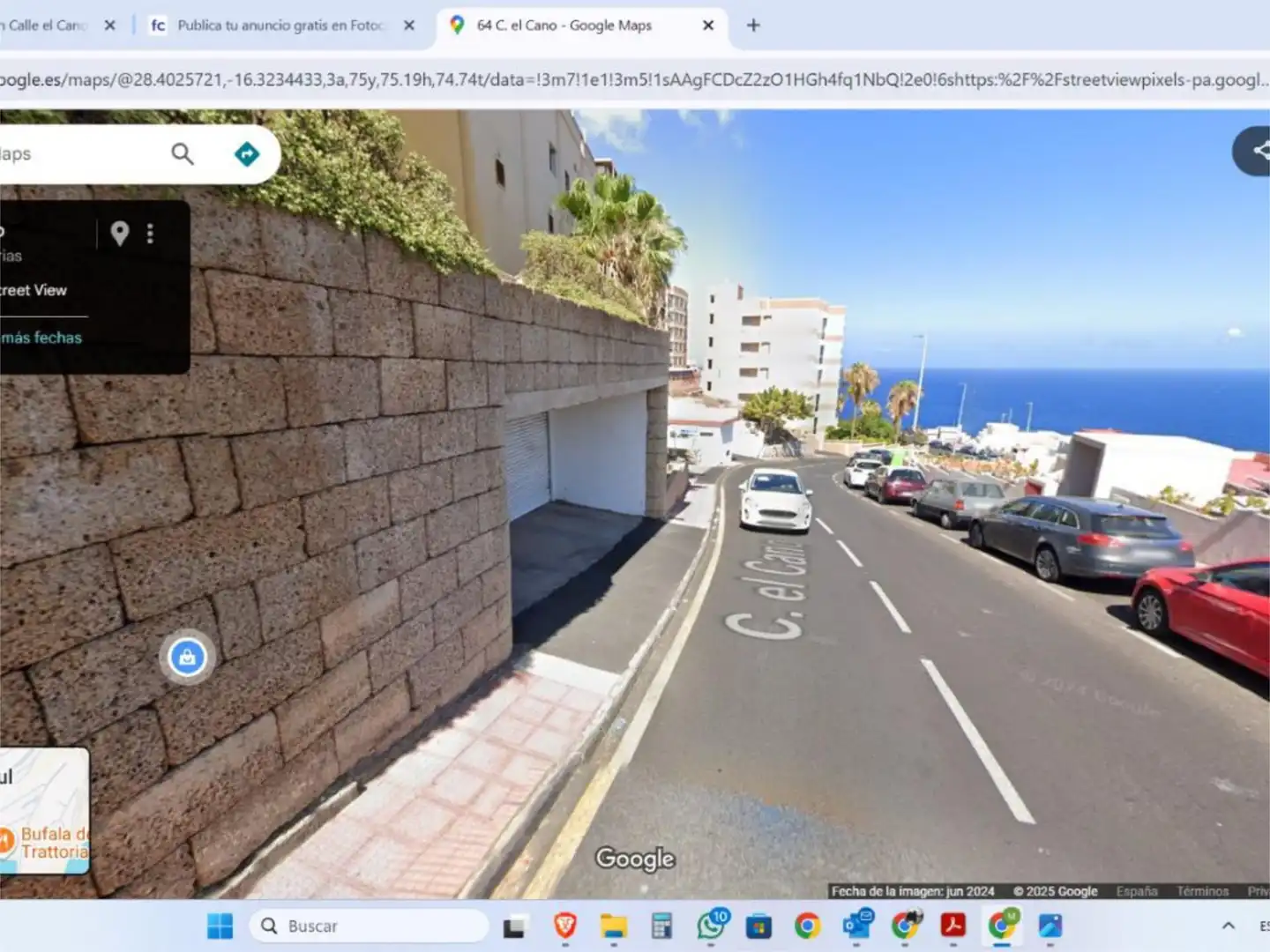 Garaje de alquiler en Calle J. San Elcano, 64, Radazul Vista exterior de Garaje de alquiler en El Rosario