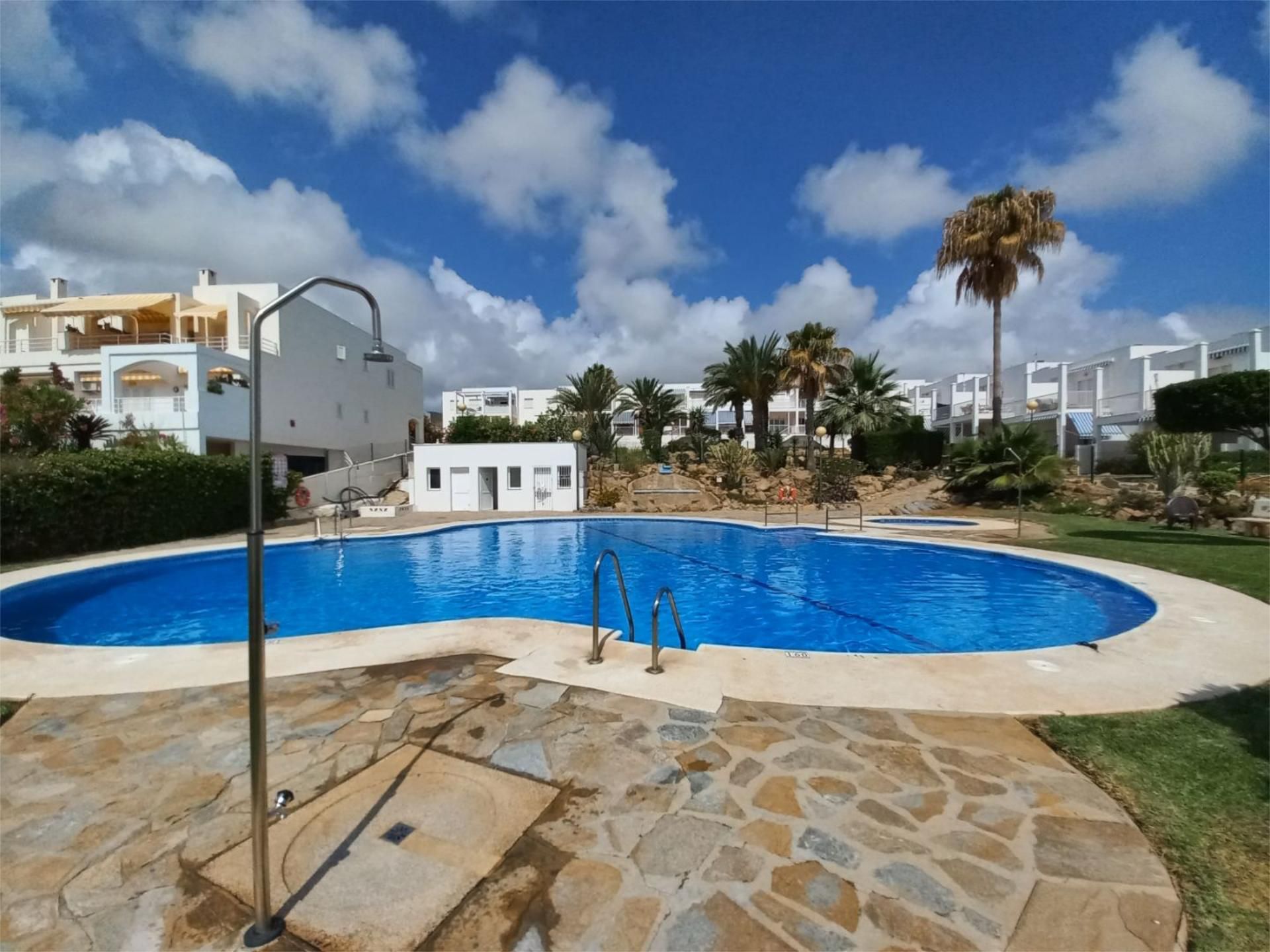 Swimming pool of Flat to rent in Mojácar  with Air Conditioner, Private garden and Terrace