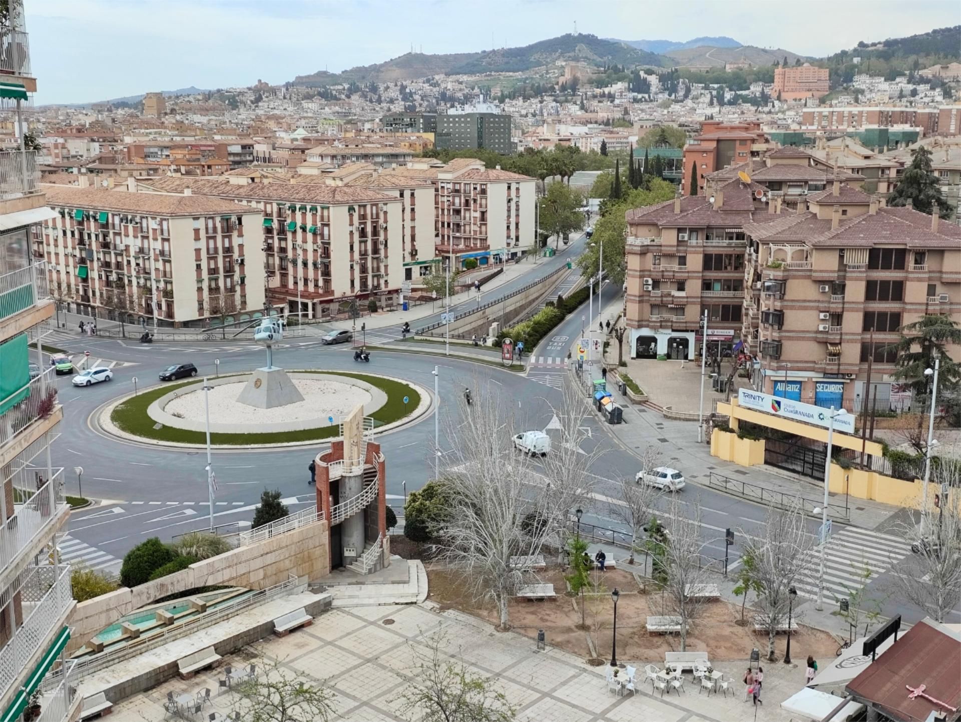 Exterior view of Flat to share in  Granada Capital  with Heating, Parquet flooring and Terrace