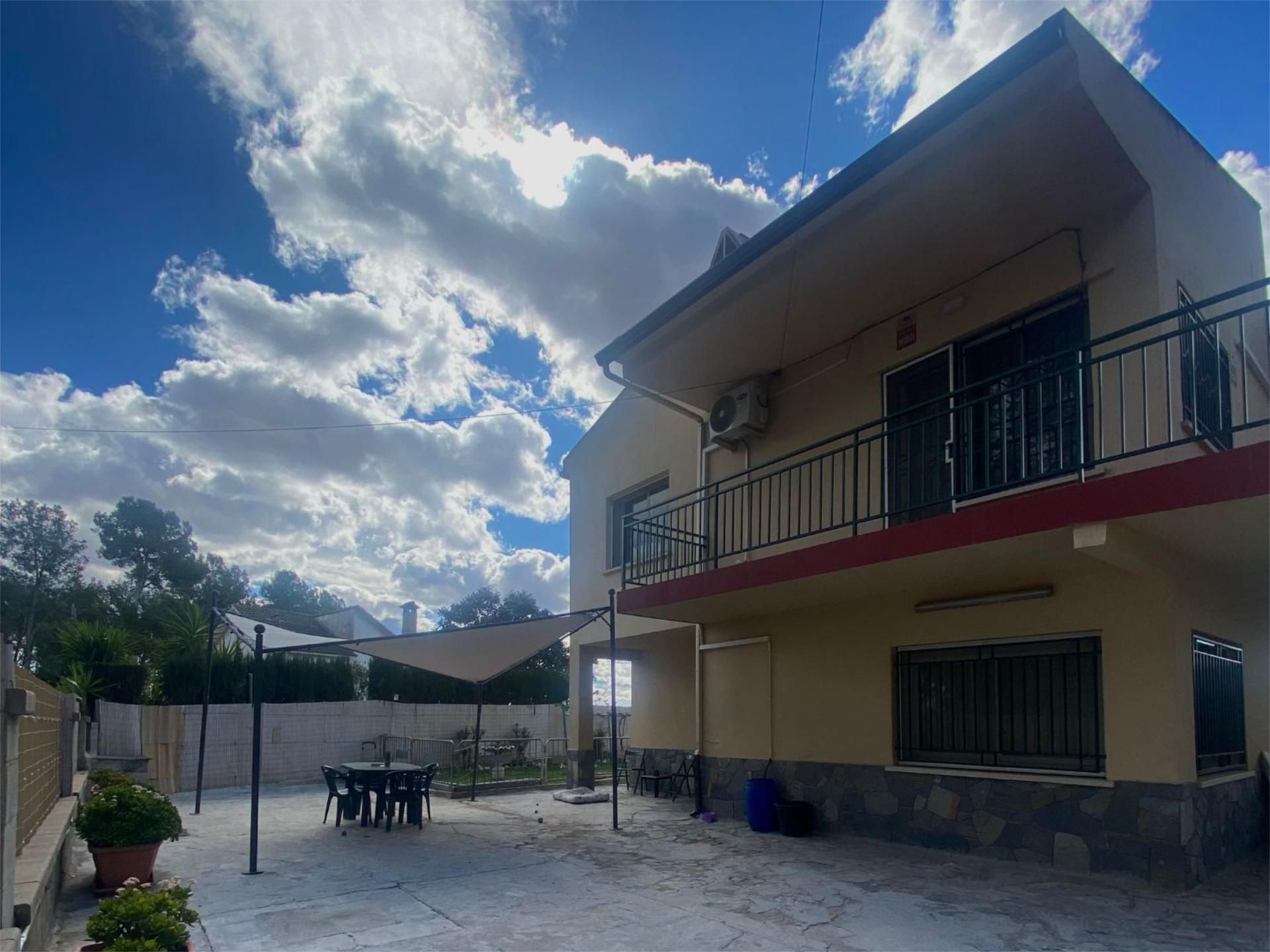 Exterior view of House or chalet for sale in Esparreguera  with Air Conditioner, Terrace and Swimming Pool