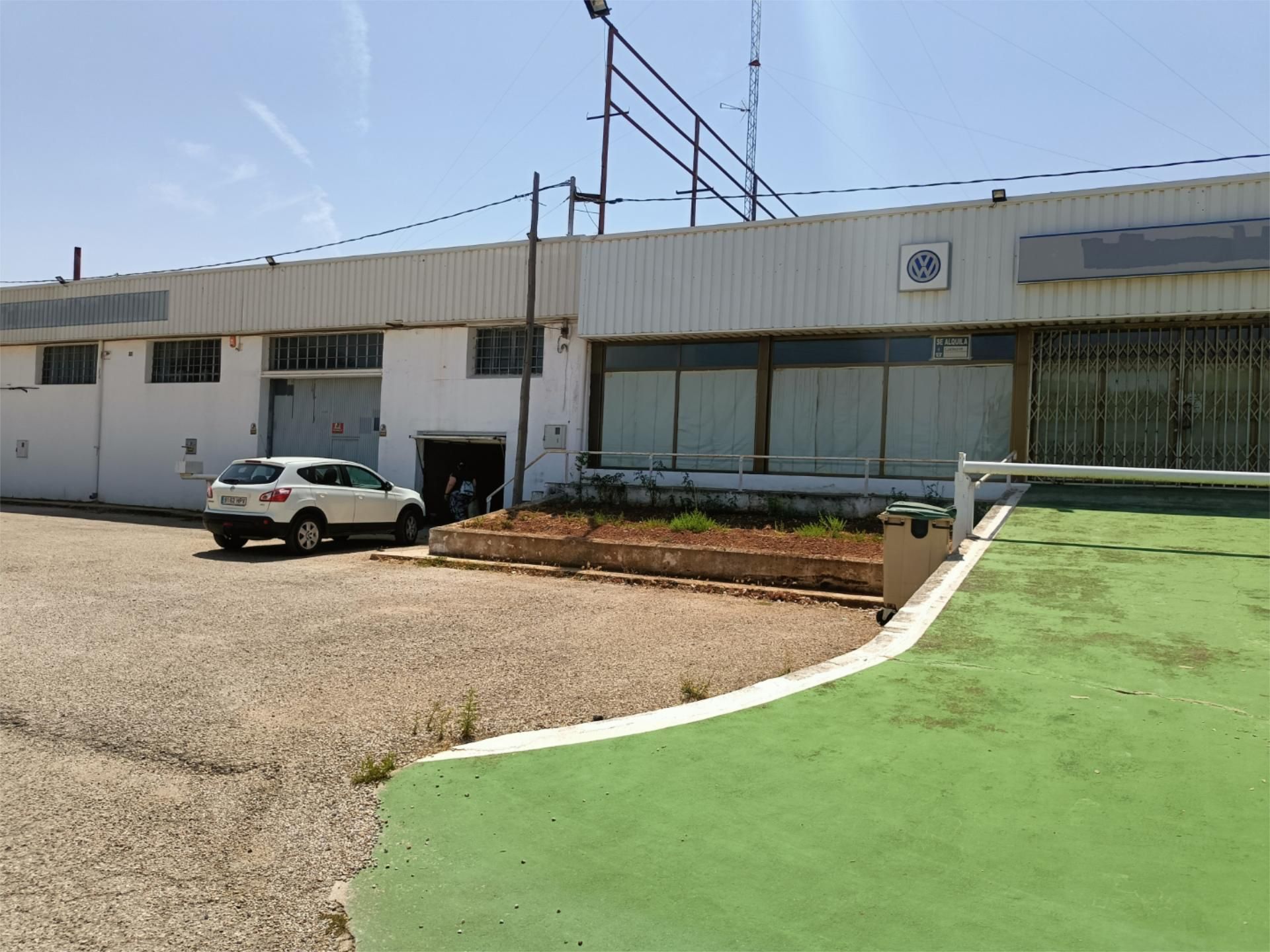 Vista exterior de Nave industrial de alquiler en Motilla del Palancar con Aire acondicionado