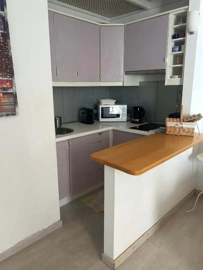 Küche von Wohnung zur Miete in Adeje mit Parkett, Schwimmbad und Möbliert