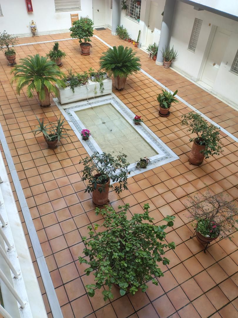 Garden of Flat to rent in  Sevilla Capital  with Air Conditioner, Heating and Terrace