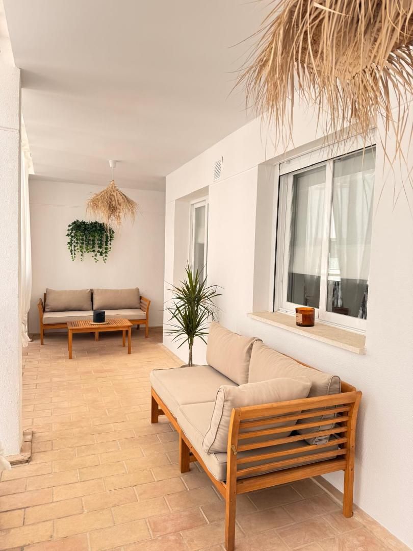 Living room of Flat for sale in Jerez de la Frontera  with Air Conditioner, Heating and Parquet flooring