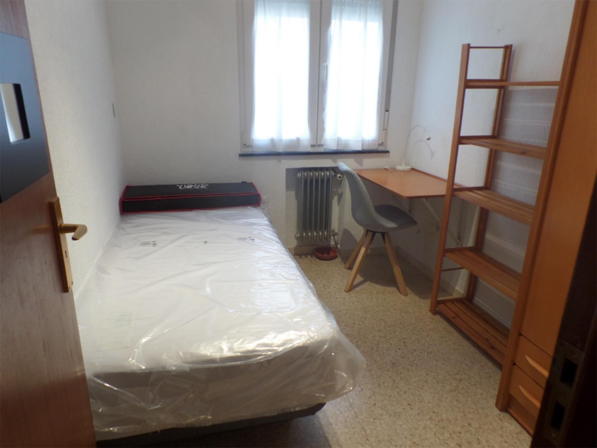 Bedroom of Flat to share in Salamanca Capital  with Heating, Parquet flooring and Furnished