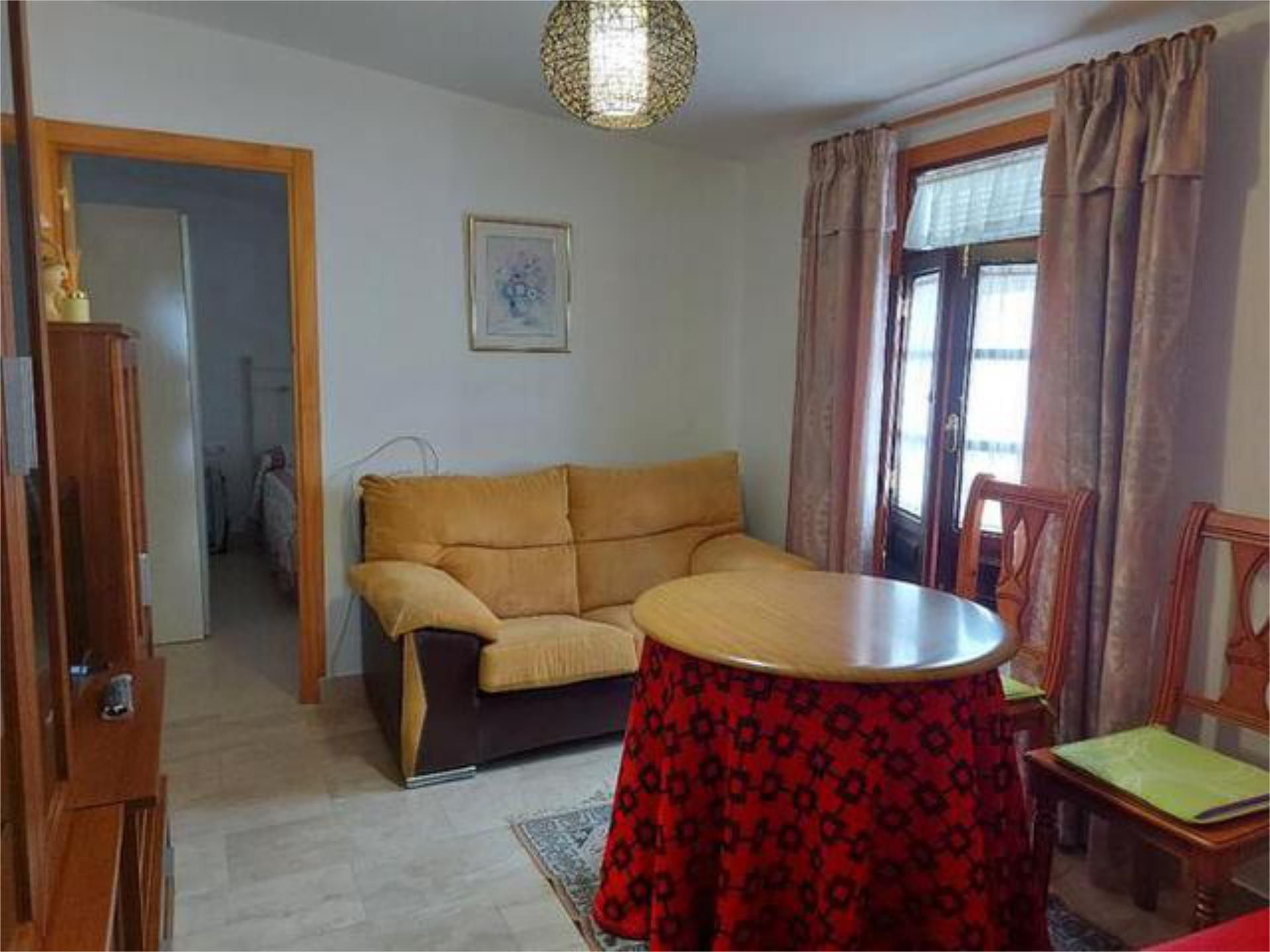 Sala d'estar de Apartament de lloguer en  Huelva Capital amb Terrassa i Moblat