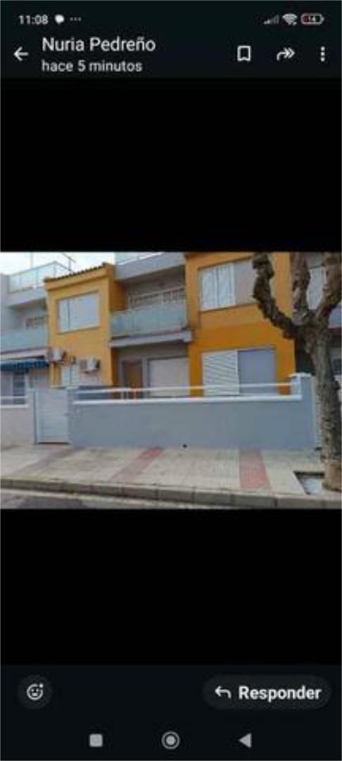 Vista exterior de Apartament de lloguer en Los Alcázares amb Calefacció, Jardí privat i Terrassa