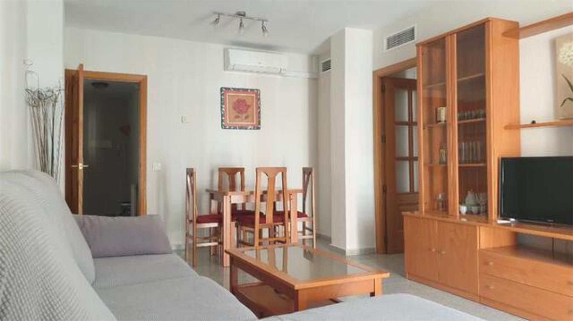 Living room of Flat to rent in Badajoz Capital  with Heating and Furnished