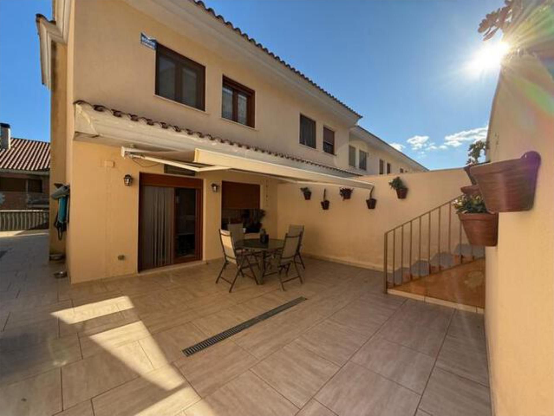 Terrassa de Casa o xalet en venda en Alcoy / Alcoi amb Calefacció, Jardí privat i Terrassa