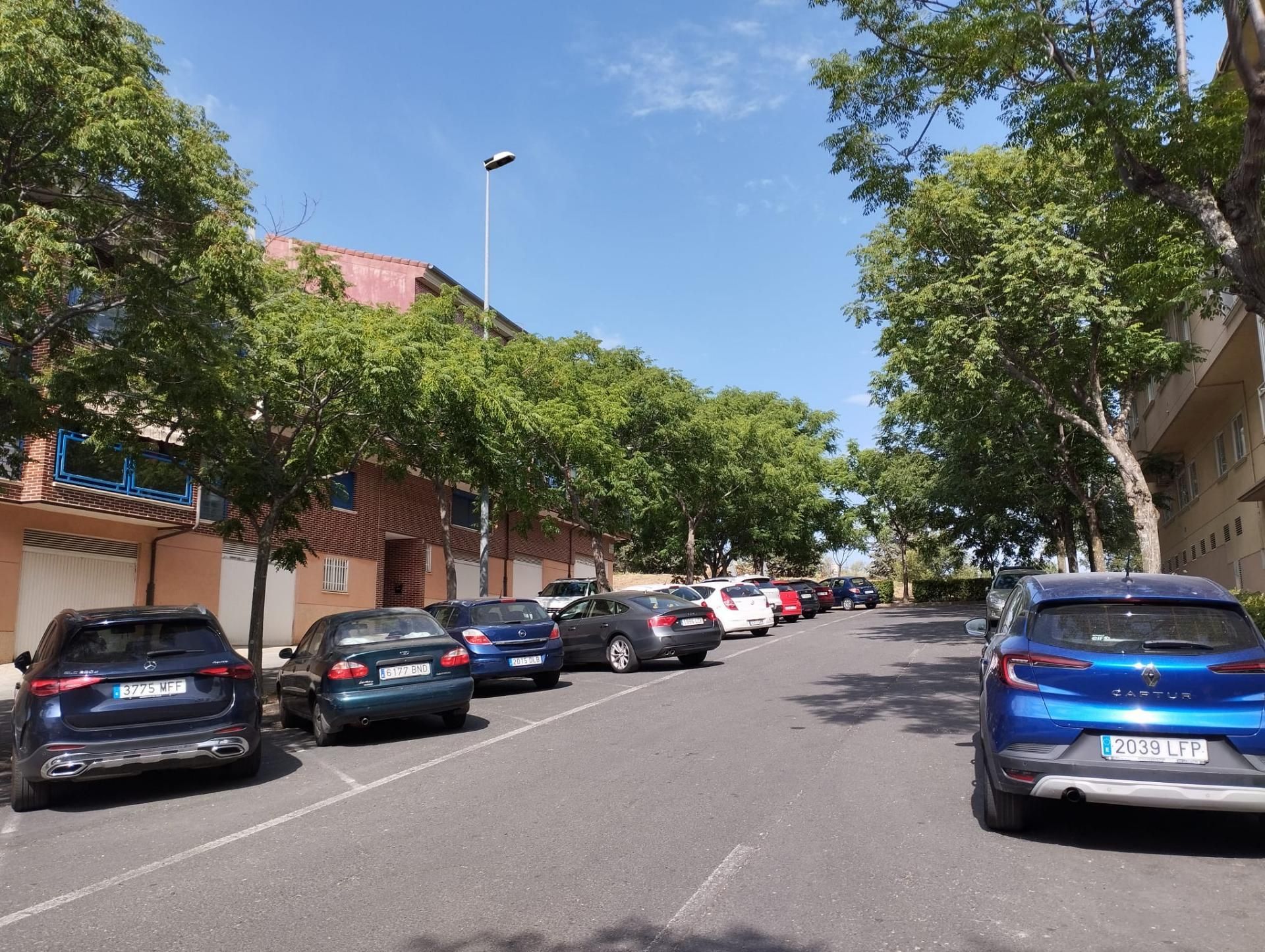 Parking of Flat to rent in Plasencia  with Heating, Parquet flooring and Terrace