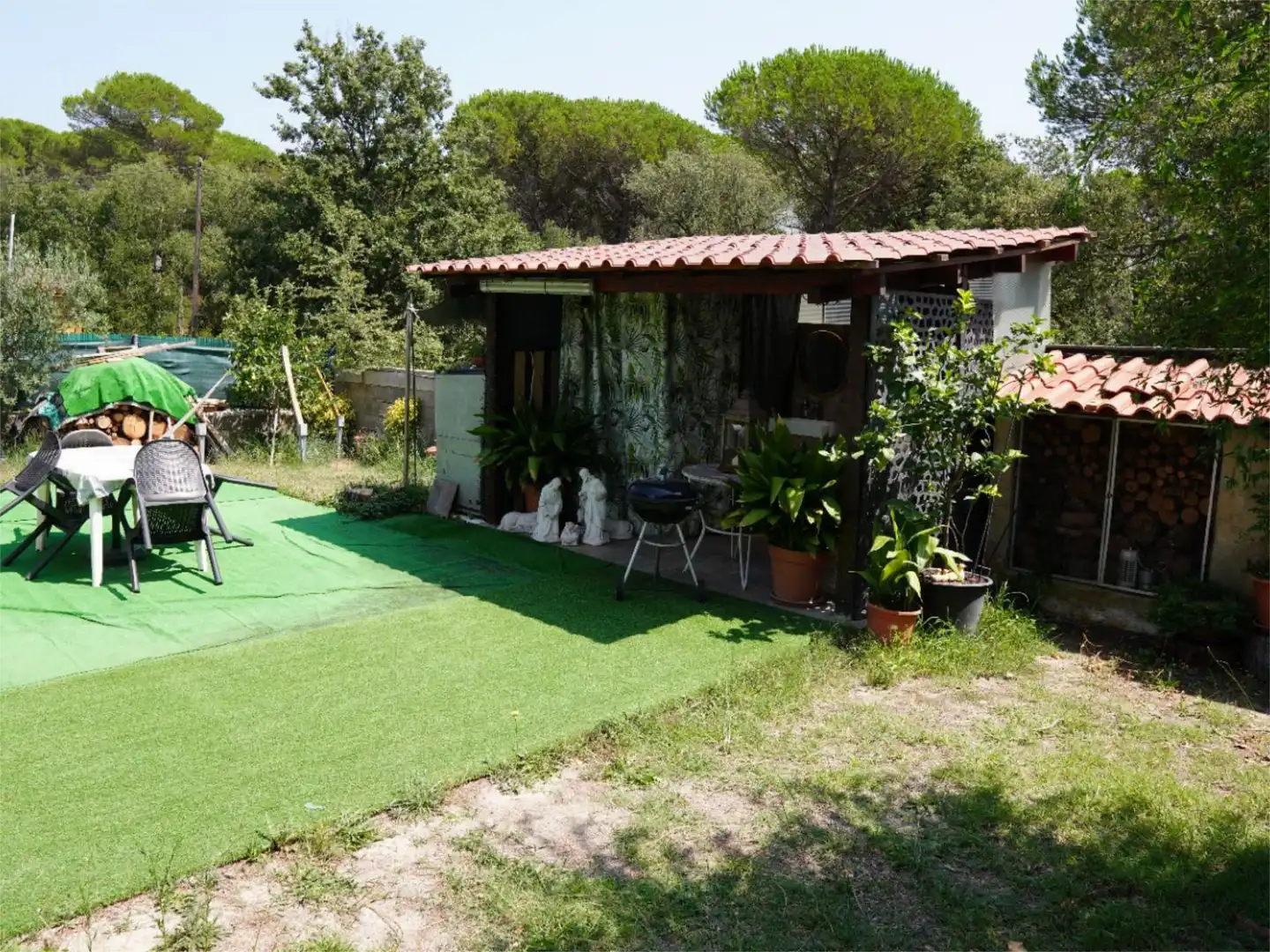 Country homes for sale in Caldes de Malavella Garden of Country homes for sale in Caldes de Malavella