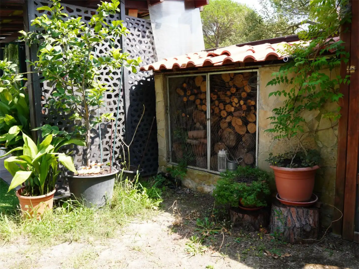 Country homes for sale in Caldes de Malavella Garden of Country homes for sale in Caldes de Malavella