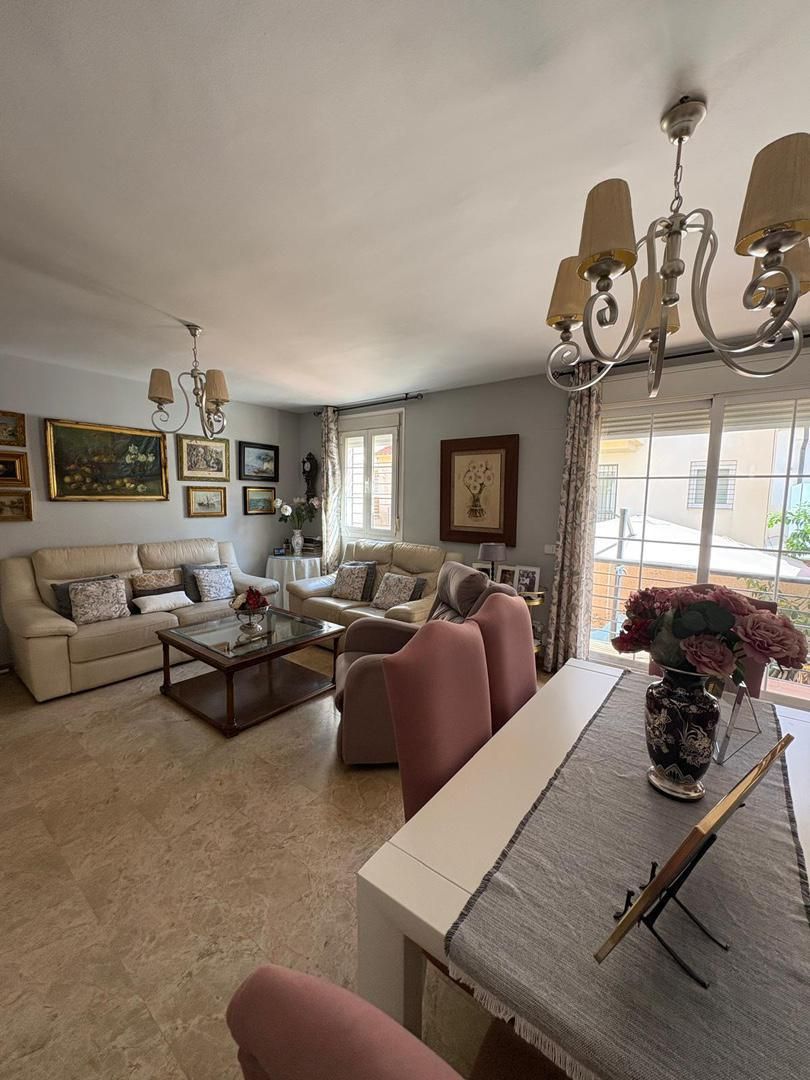 Living room of Single-family semi-detached for sale in Armilla  with Air Conditioner, Terrace and Balcony