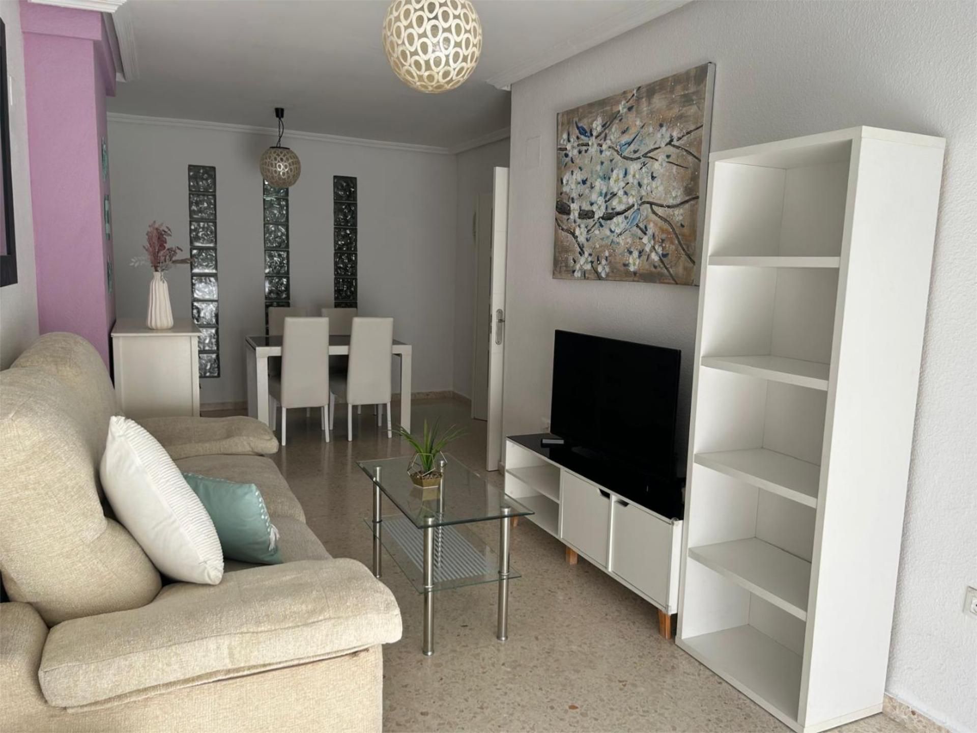 Living room of Apartment to rent in Badajoz Capital  with Air Conditioner and Balcony
