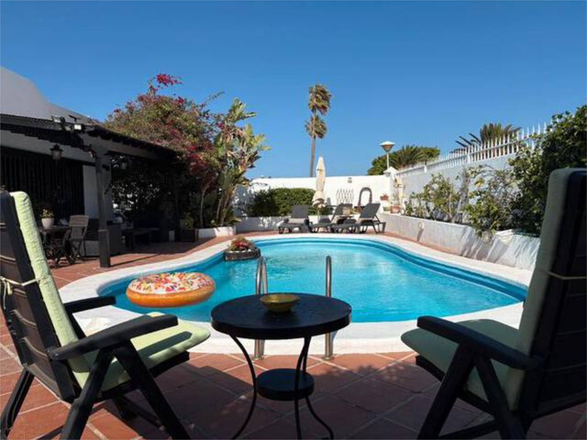 Jardí de Casa adosada en venda en Arrecife amb Jardí privat, Terrassa i Piscina