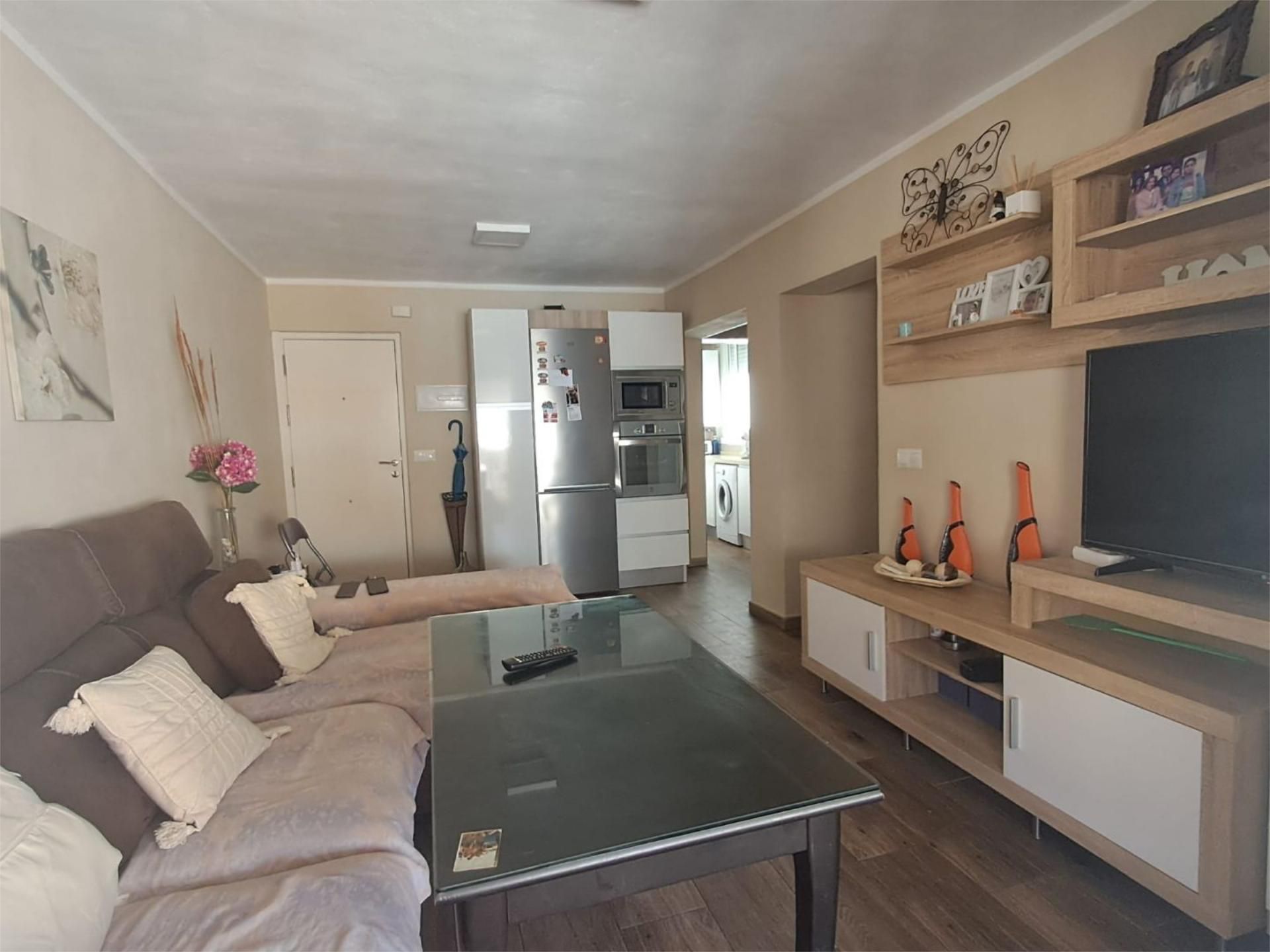 Living room of Flat for sale in El Puerto de Santa María  with Air Conditioner, Terrace and Balcony