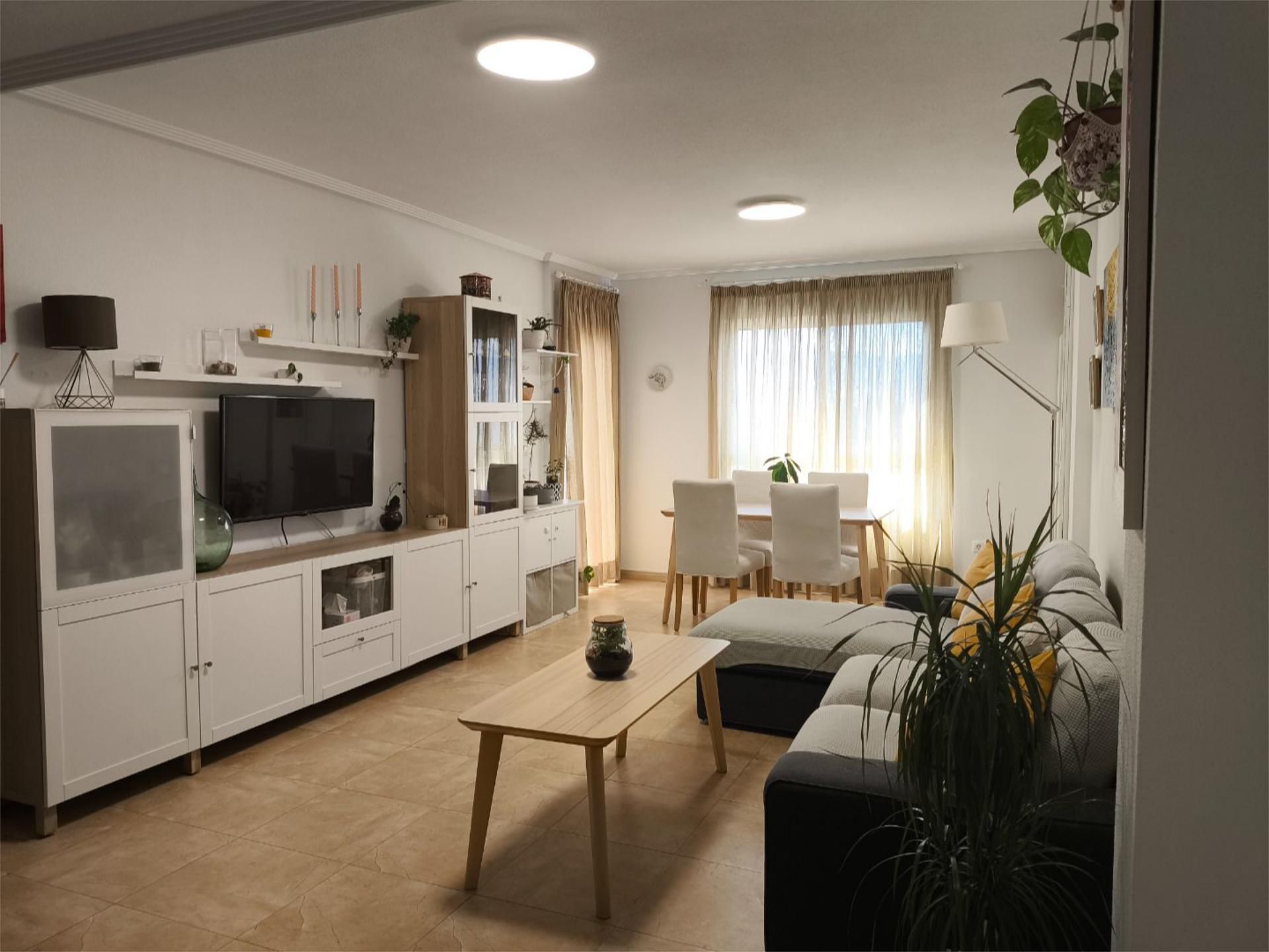 Sala d'estar de Àtic en venda en  Murcia Capital amb Aire condicionat, Terrassa i Balcó