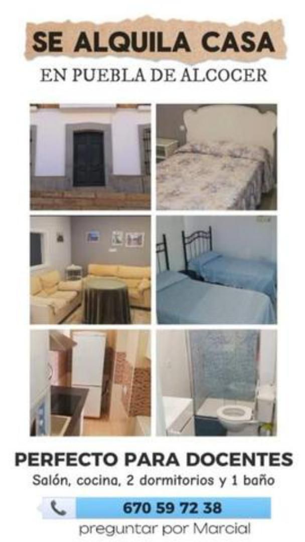 House or chalet to rent in Puebla de Alcocer