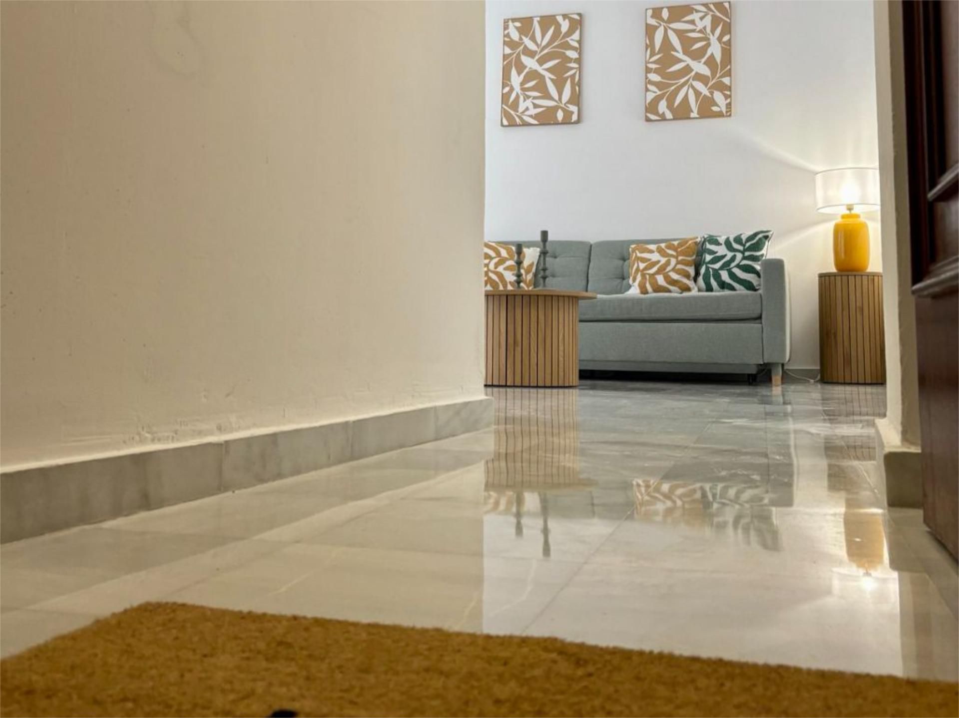 Living room of Flat to rent in El Puerto de Santa María  with Air Conditioner