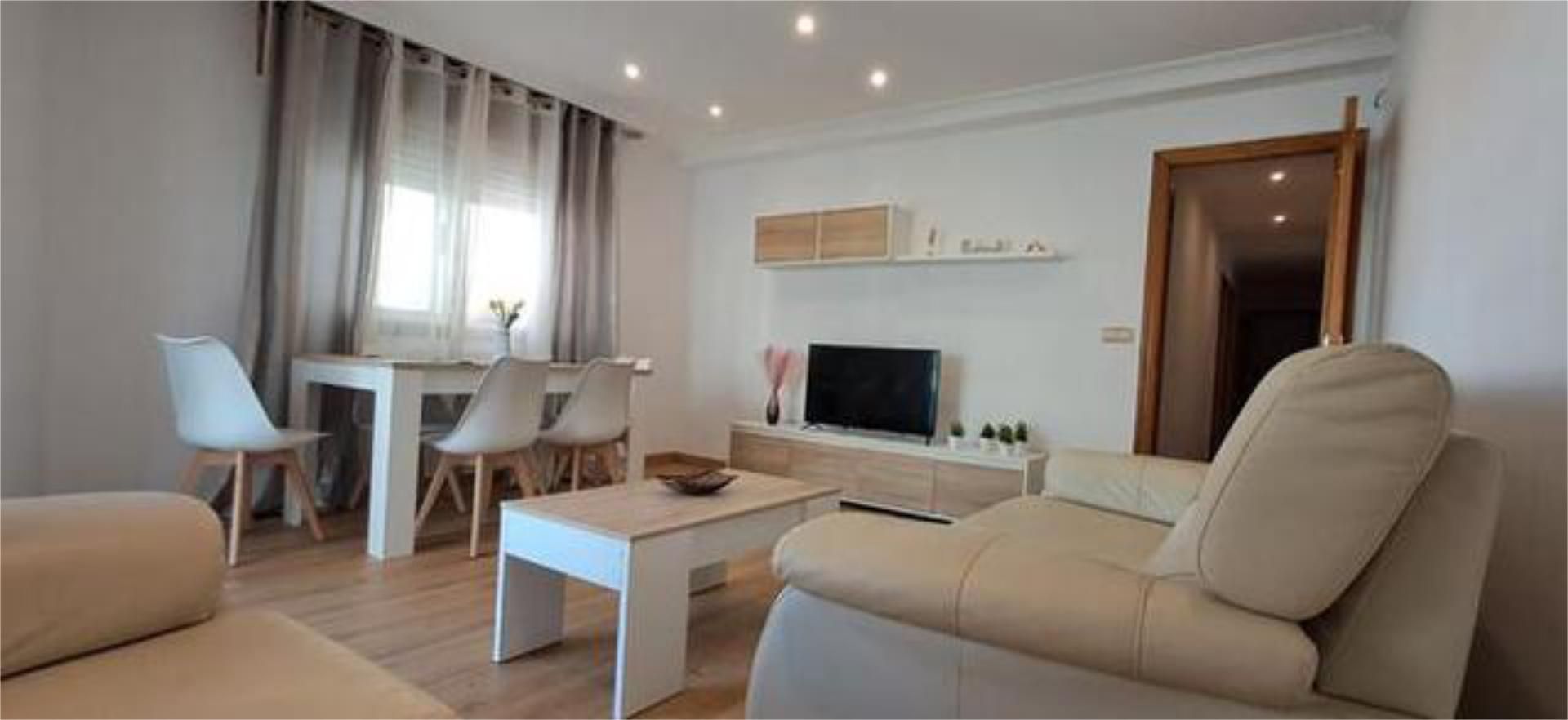 Living room of Flat to rent in Marín  with Heating and Furnished