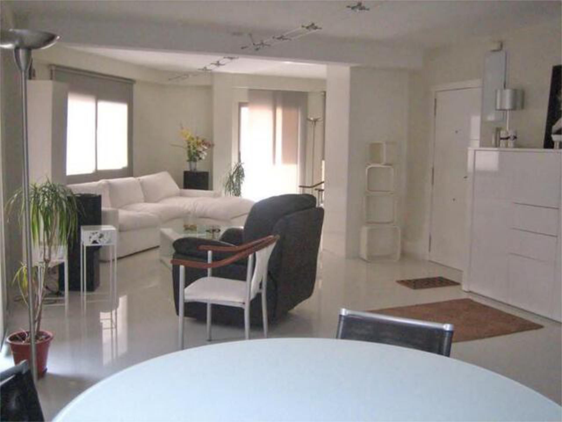 Sala d'estar de Loft de lloguer en  Valencia Capital amb Moblat