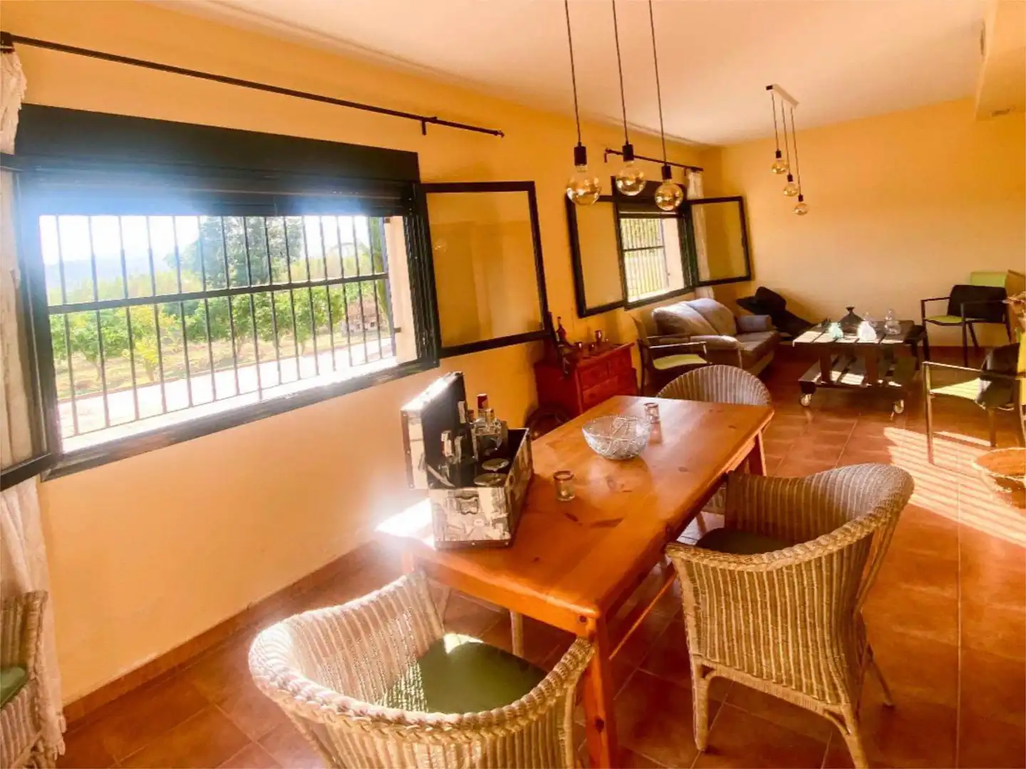 Wohnung zum Verkauf in Urbanitzacions i Pedanies Sud Esszimmer von Wohnung zum Verkauf in Alzira mit Klimaanlage, Terrasse und Schwimmbad