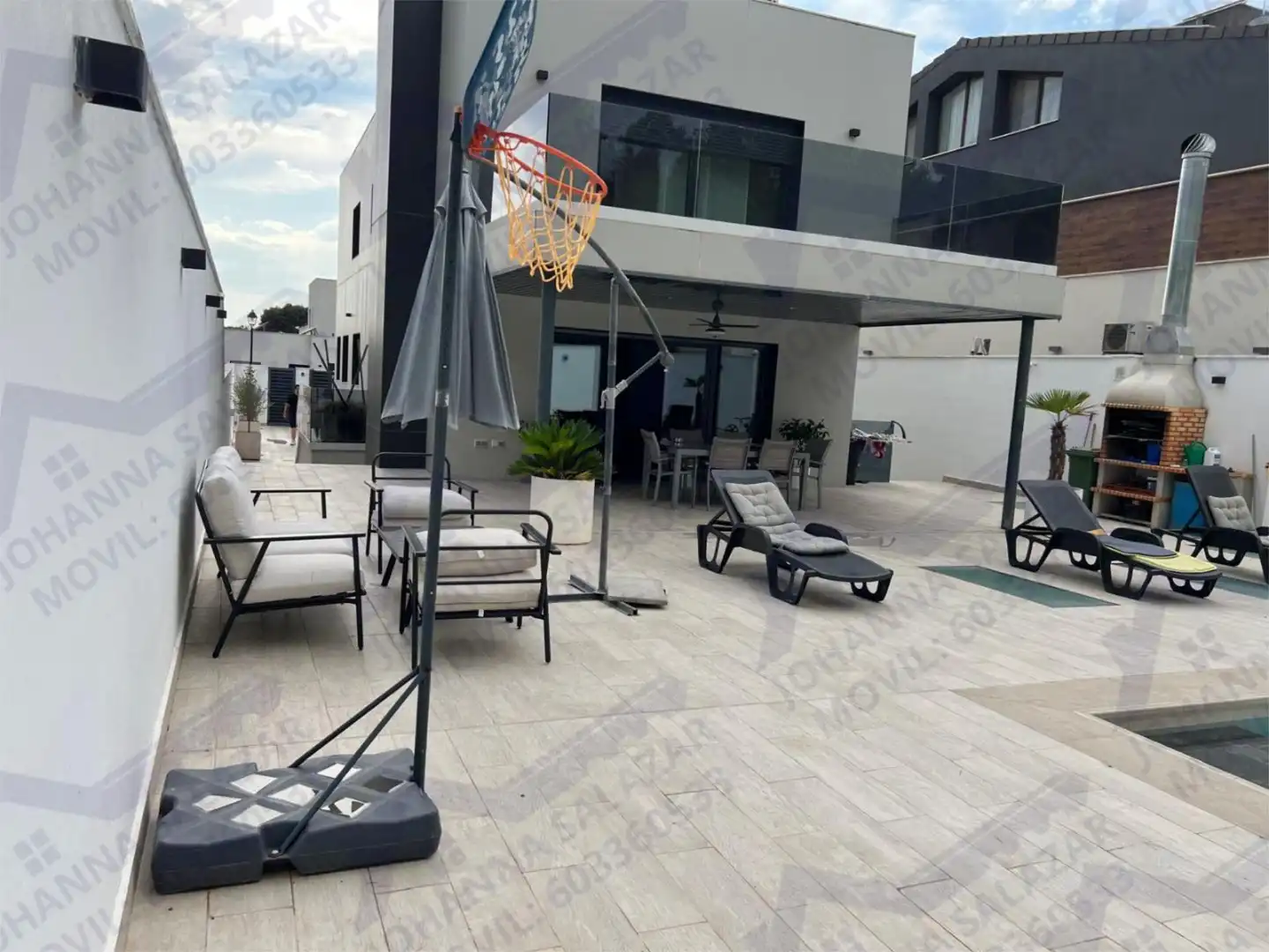 Terrace of Houses for sale in  Albacete Capital  with Terrace, Swimming Pool and Balcony