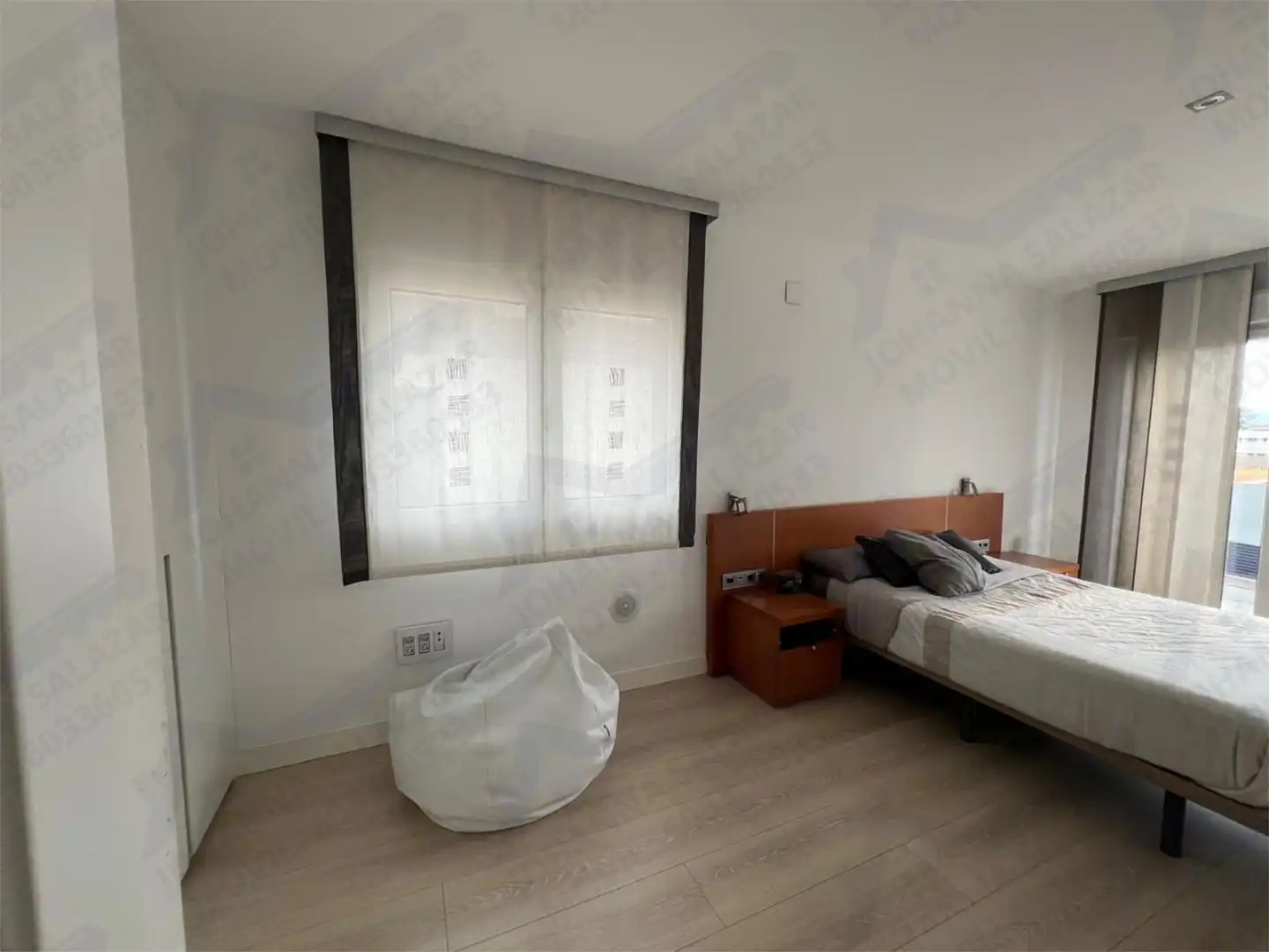 Bedroom of Houses for sale in  Albacete Capital  with Terrace, Swimming Pool and Balcony