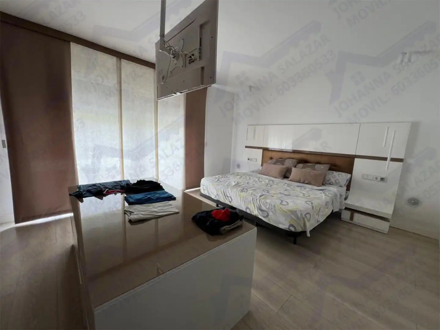 Bedroom of Houses for sale in  Albacete Capital  with Terrace, Swimming Pool and Balcony