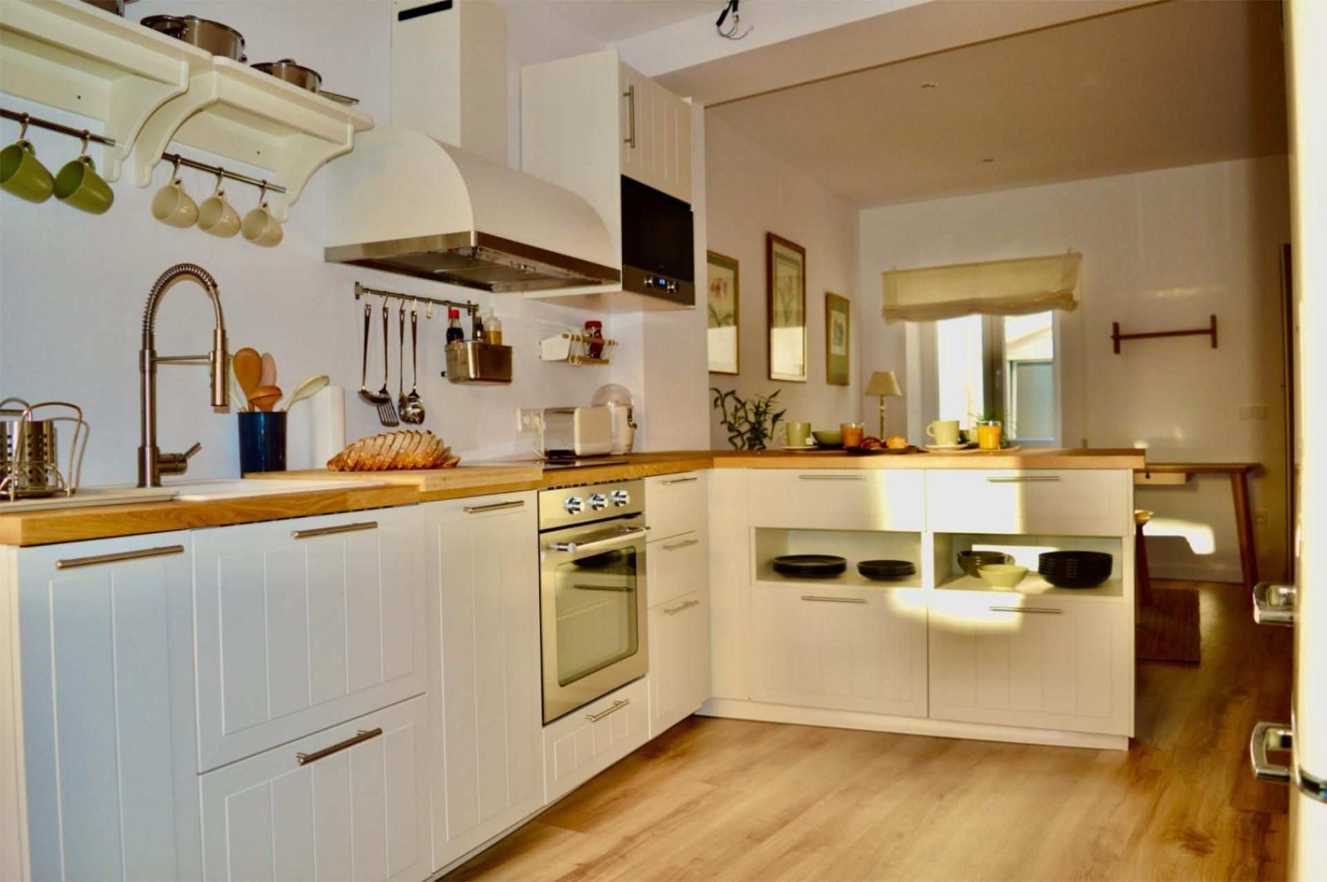 Kitchen of Flat for sale in Dénia  with Air Conditioner and Furnished