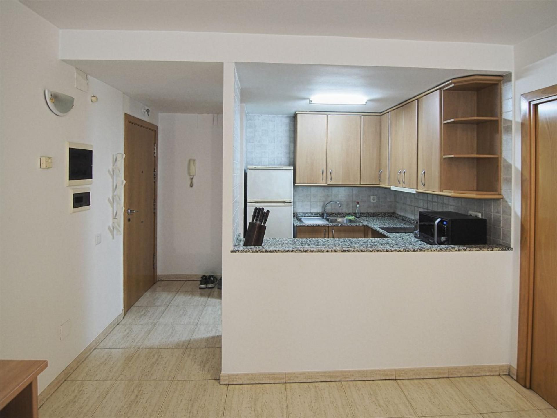 Cocina de Piso en venta en Igualada con Calefacción, Trastero y Amueblado