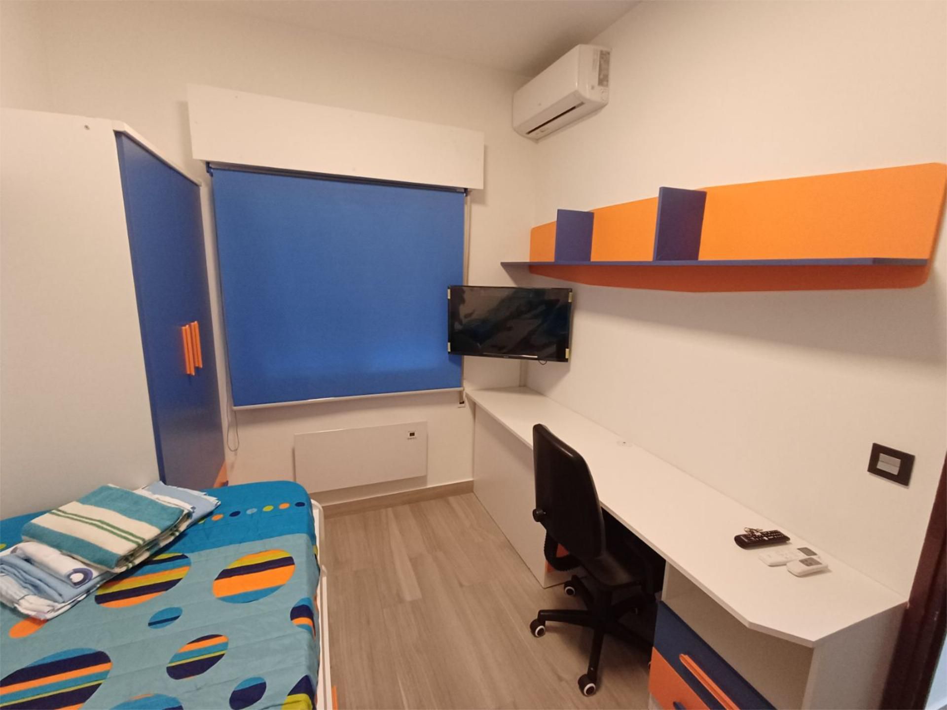 Dormitori de Pis per a compartir en Ciudad Real Capital amb Aire condicionat, Calefacció i Terrassa